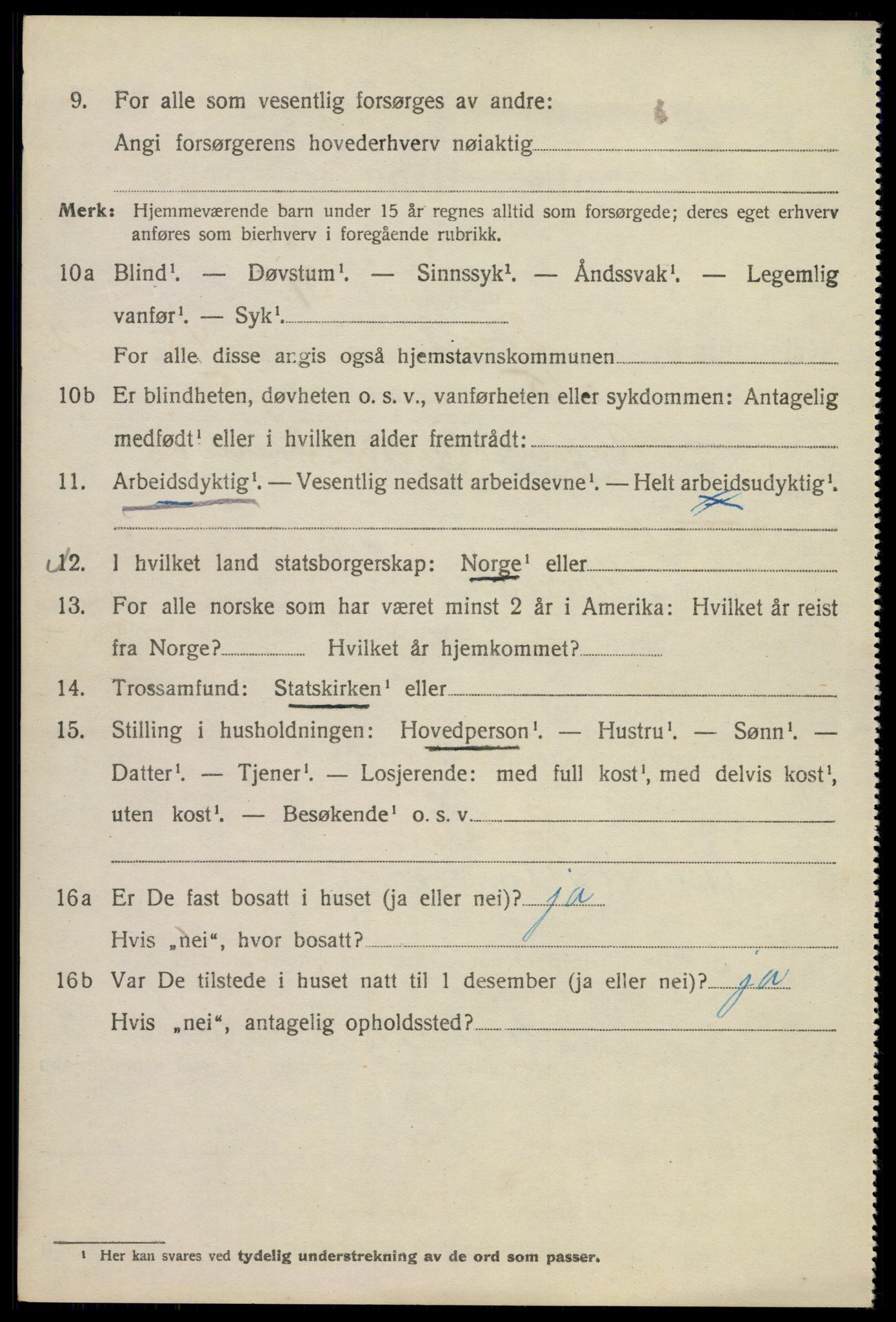 SAO, 1920 census for Kristiania, 1920, p. 609290