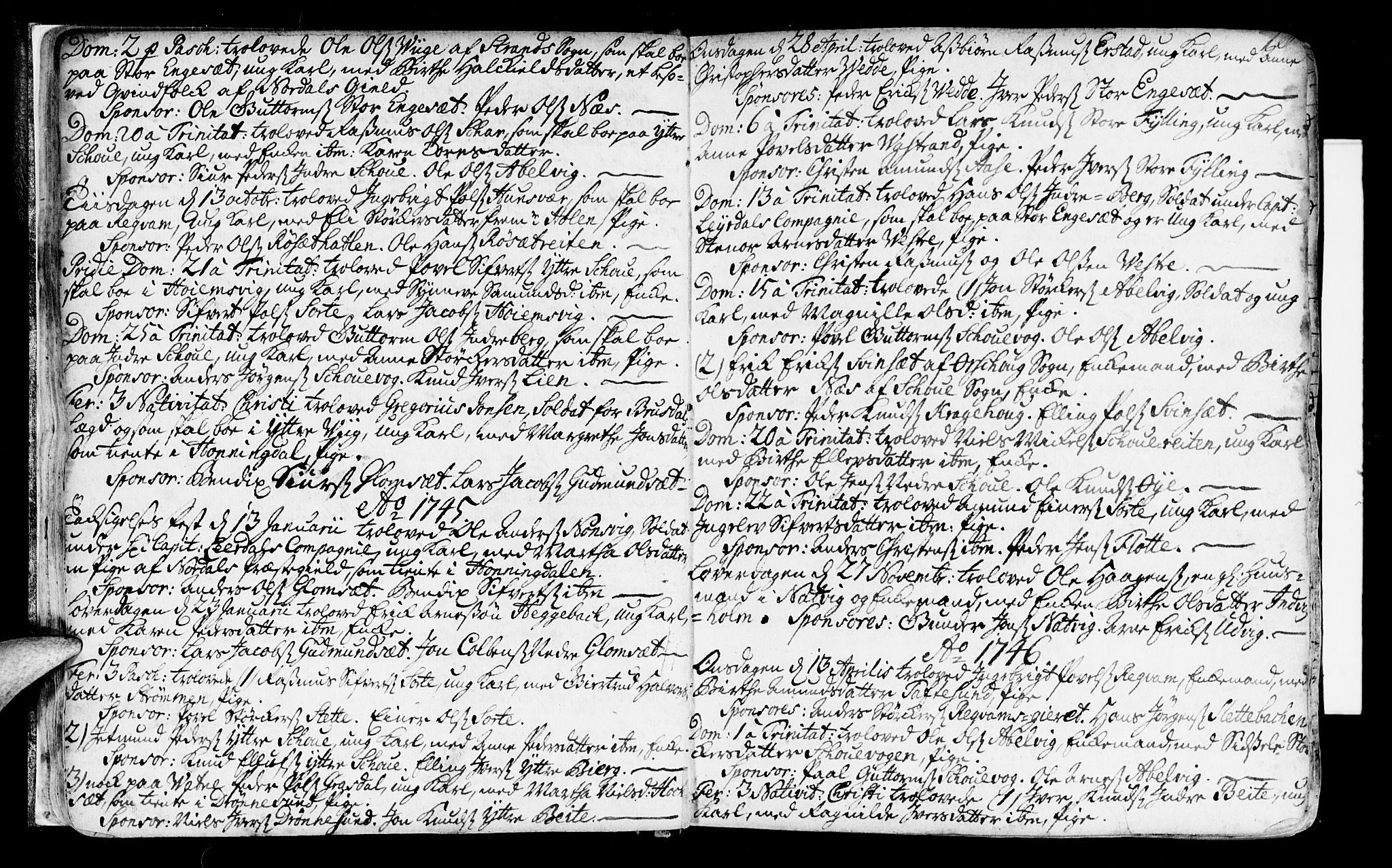 Ministerialprotokoller, klokkerbøker og fødselsregistre - Møre og Romsdal, AV/SAT-A-1454/524/L0349: Parish register (official) no. 524A01, 1698-1779, p. 18