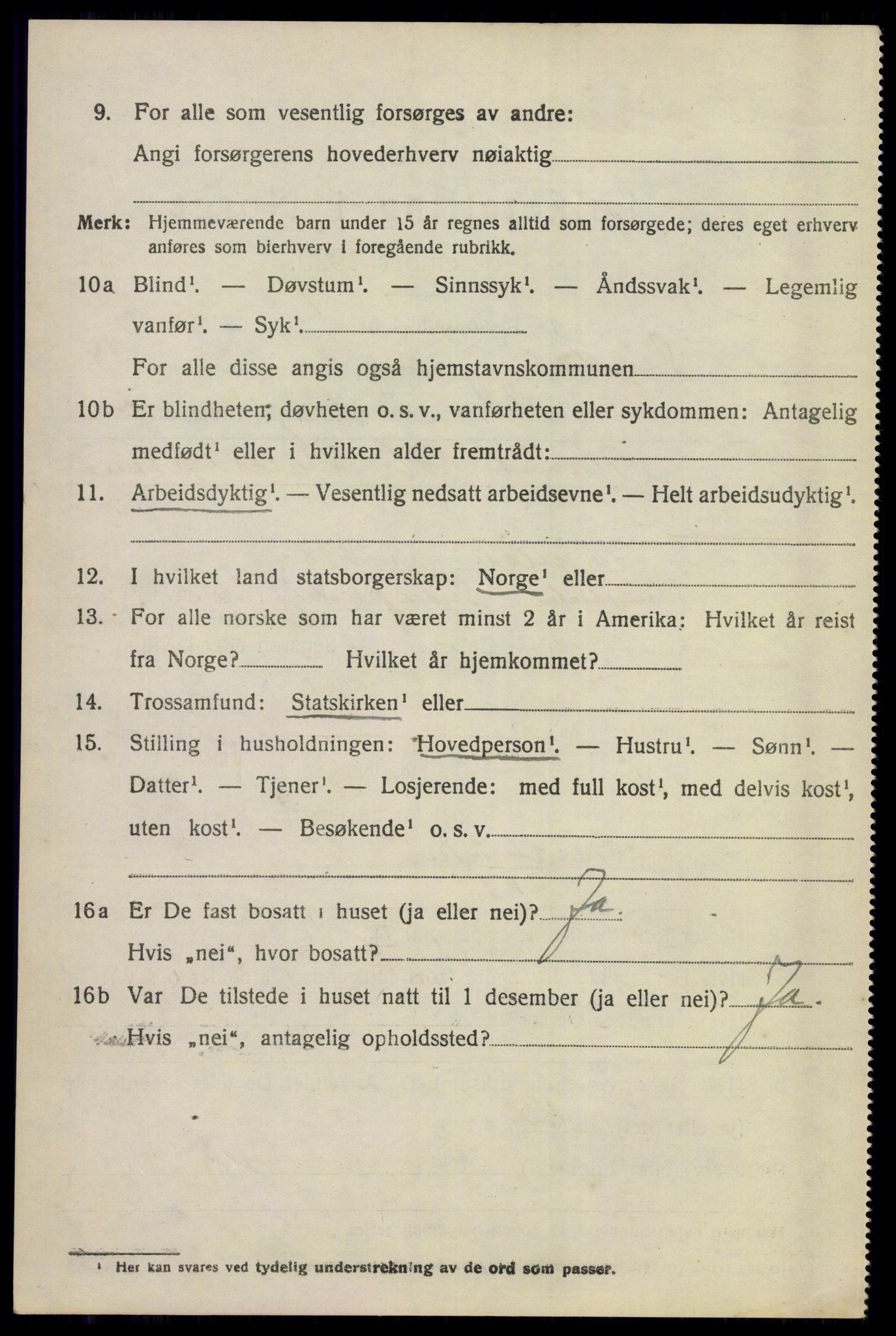 SAKO, 1920 census for Sigdal, 1920, p. 8909