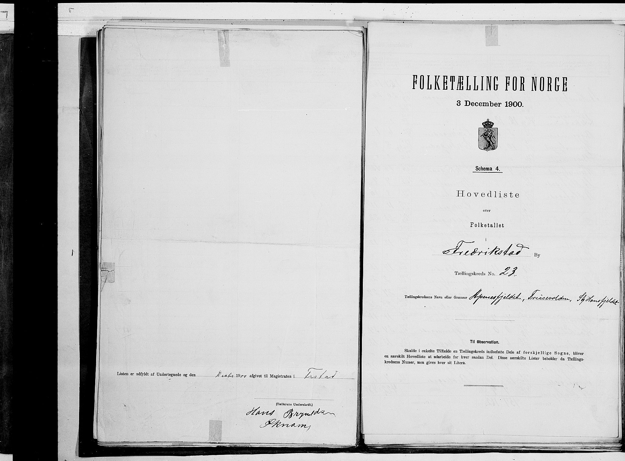 SAO, 1900 census for Fredrikstad, 1900, p. 48