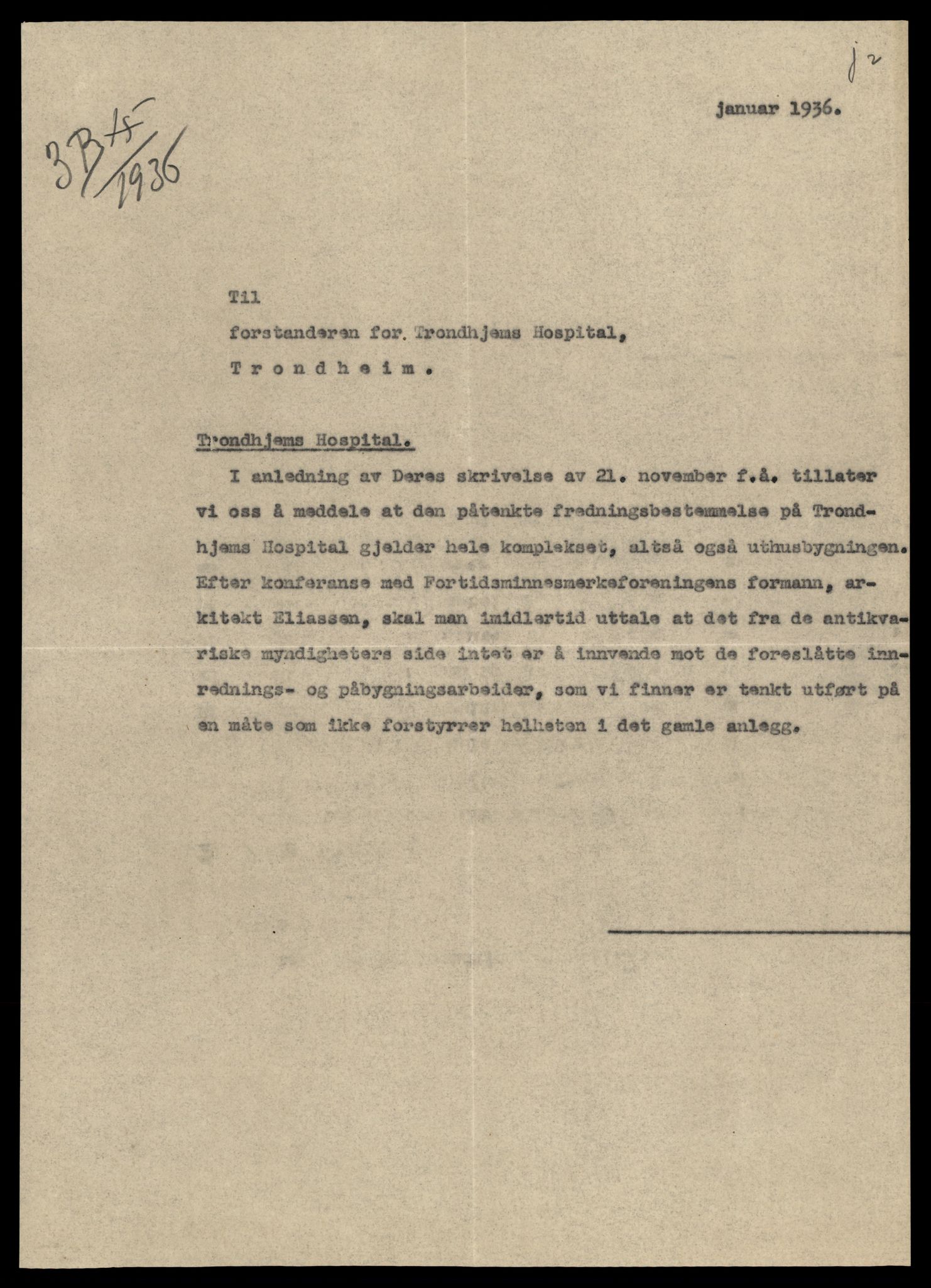 Fortidsminneforeningen, Den trønderske avdeling, AV/SAT-PA-0592/D/Da/L0033: Sakarkiv etter nøkkel, p. 383