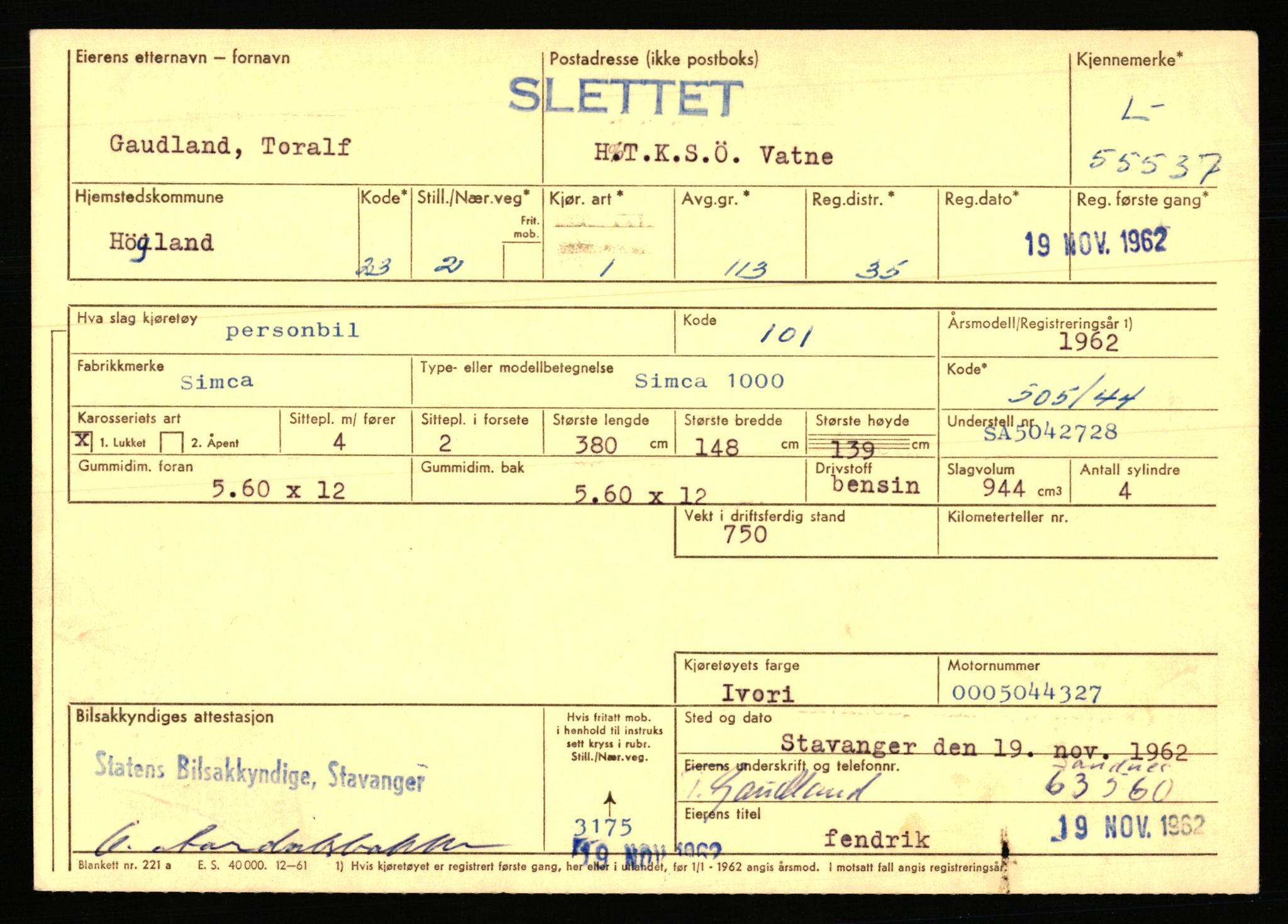 Stavanger trafikkstasjon, AV/SAST-A-101942/0/F/L0054: L-54200 - L-55699, 1930-1971, p. 2521