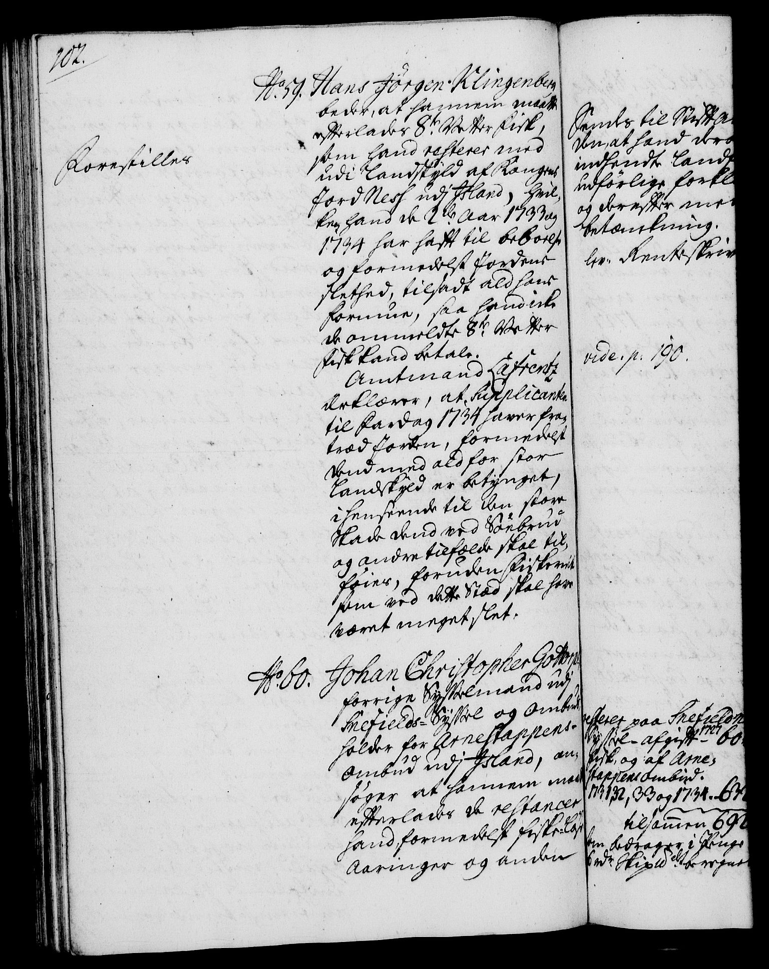 Rentekammeret, Kammerkanselliet, RA/EA-3111/G/Gh/Gha/L0018: Norsk ekstraktmemorialprotokoll (merket RK 53.63), 1735-1736, p. 102