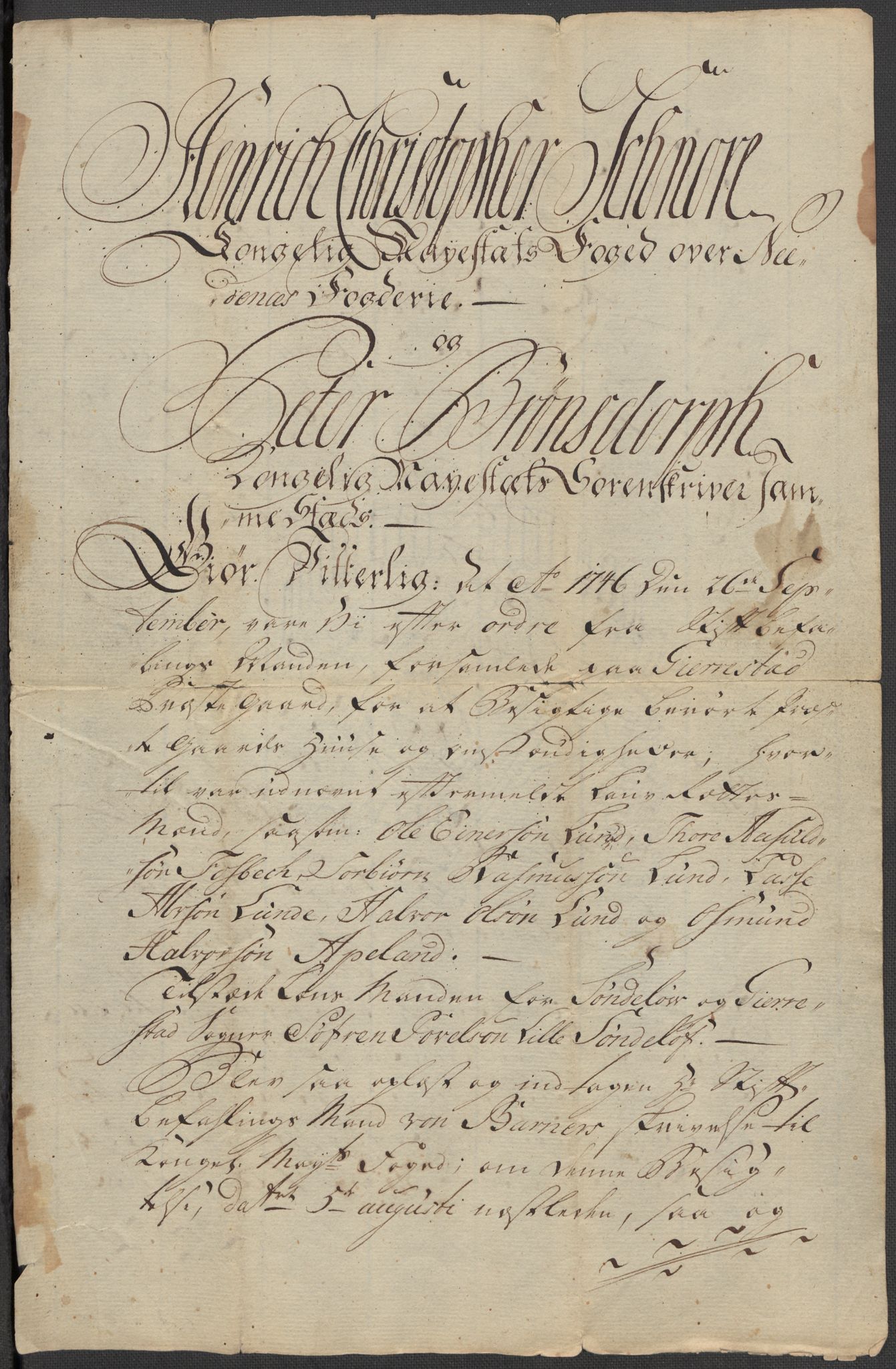 Riksarkivets diplomsamling, AV/RA-EA-5965/F15/L0030: Prestearkiv - Aust-Agder, 1641-1812, p. 126