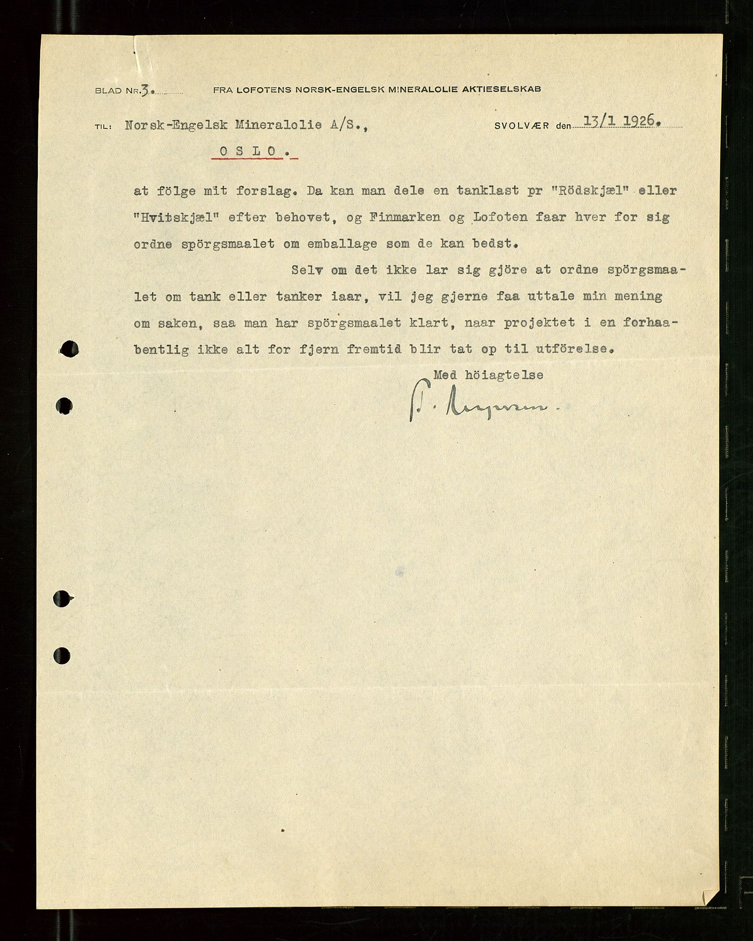 Pa 1521 - A/S Norske Shell, AV/SAST-A-101915/E/Ea/Eaa/L0024: Sjefskorrespondanse, 1926, p. 891