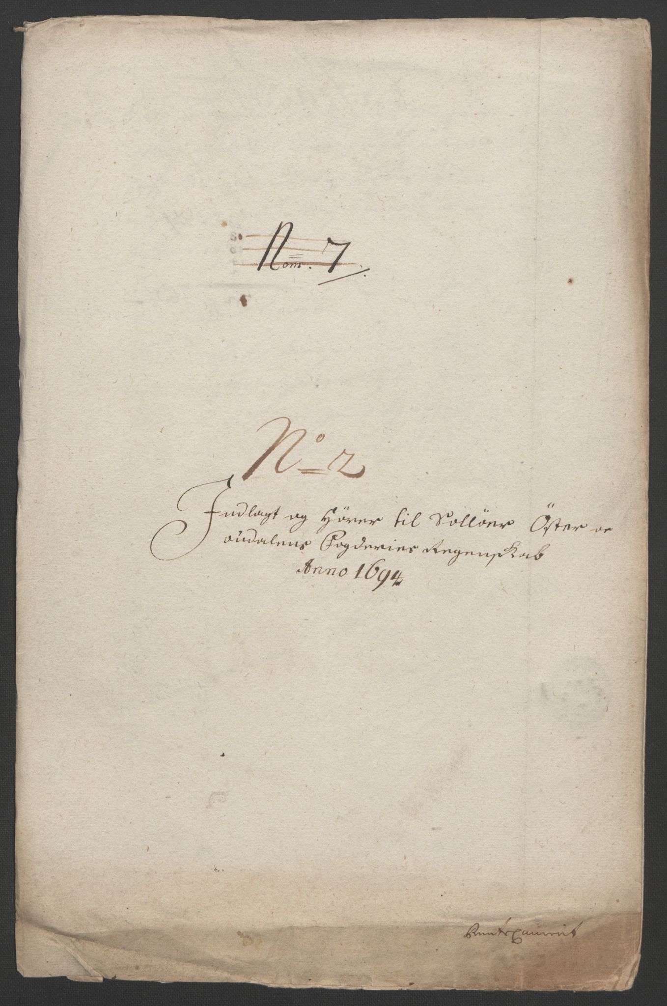 Rentekammeret inntil 1814, Reviderte regnskaper, Fogderegnskap, AV/RA-EA-4092/R13/L0832: Fogderegnskap Solør, Odal og Østerdal, 1694, p. 128