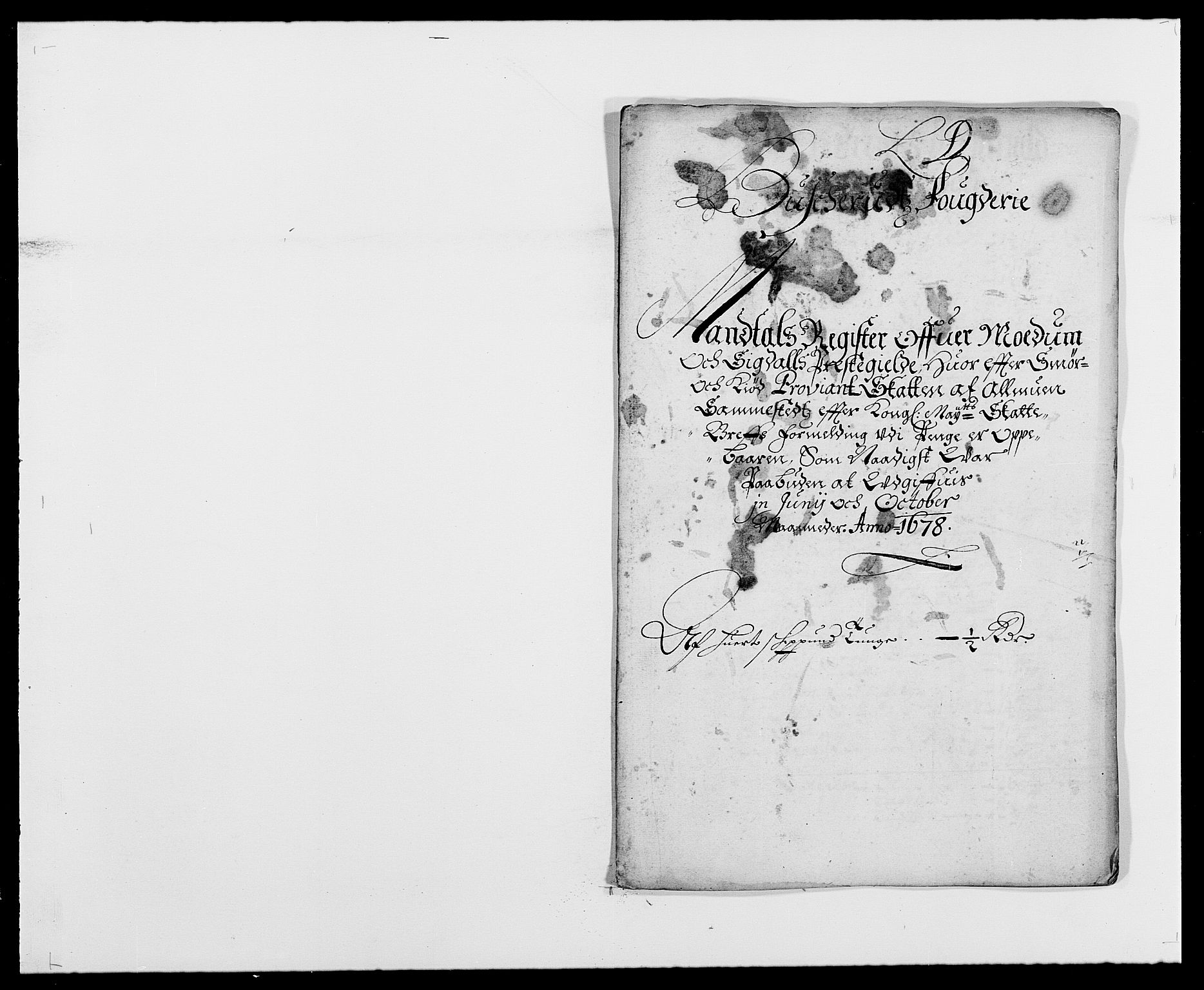 Rentekammeret inntil 1814, Reviderte regnskaper, Fogderegnskap, RA/EA-4092/R25/L1674: Fogderegnskap Buskerud, 1678-1681, p. 109