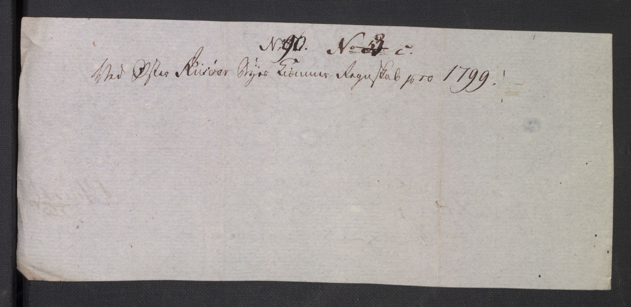 Danske Kanselli 1800-1814, AV/RA-EA-3024/K/Kk/Kka/Kkac/L0235: Kjøpstadregnskap Øster Risør, 1796-1800, p. 935