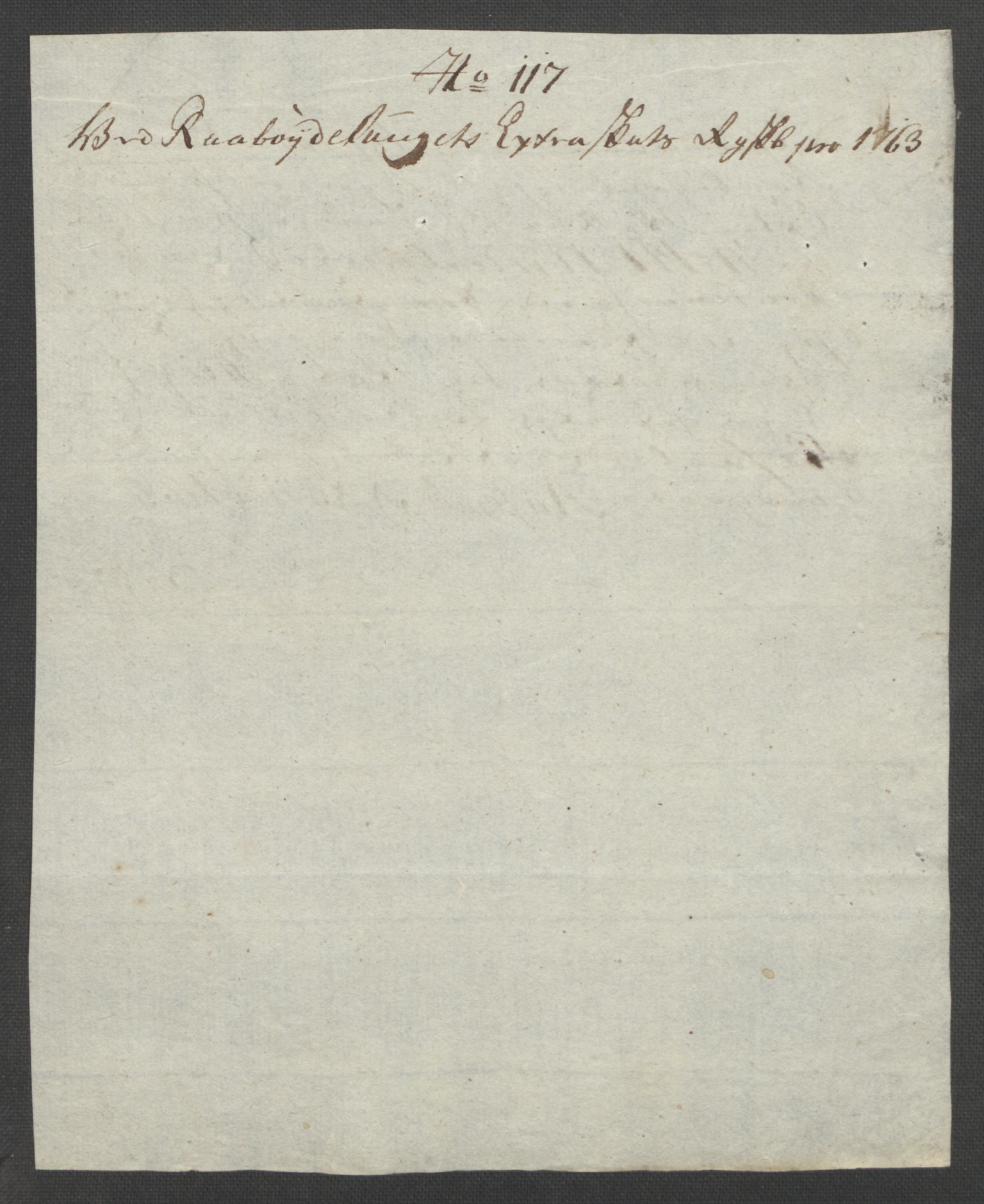 Rentekammeret inntil 1814, Reviderte regnskaper, Fogderegnskap, AV/RA-EA-4092/R40/L2517: Ekstraskatten Råbyggelag, 1762-1763, p. 551