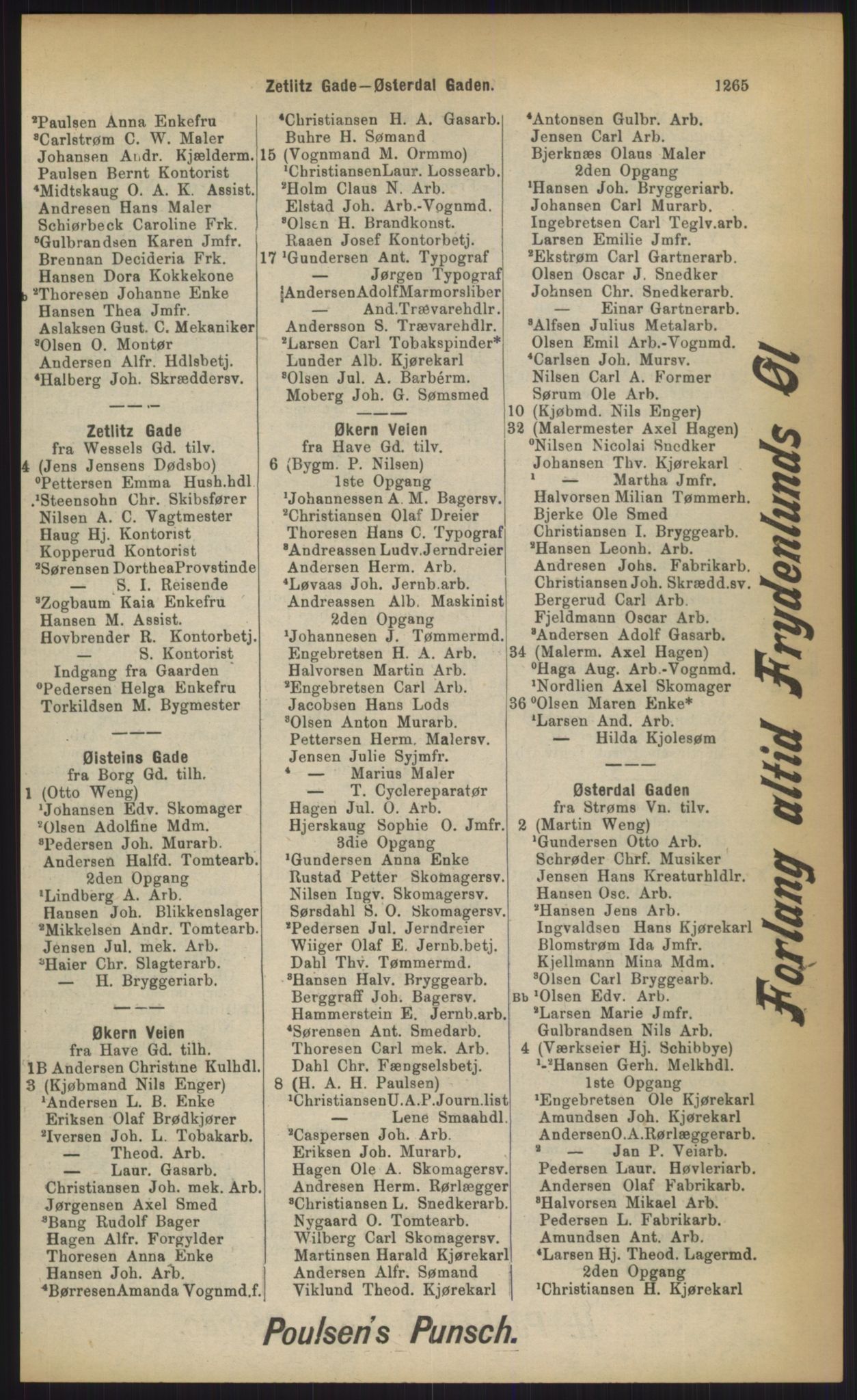 Kristiania/Oslo adressebok, PUBL/-, 1903, p. 1265