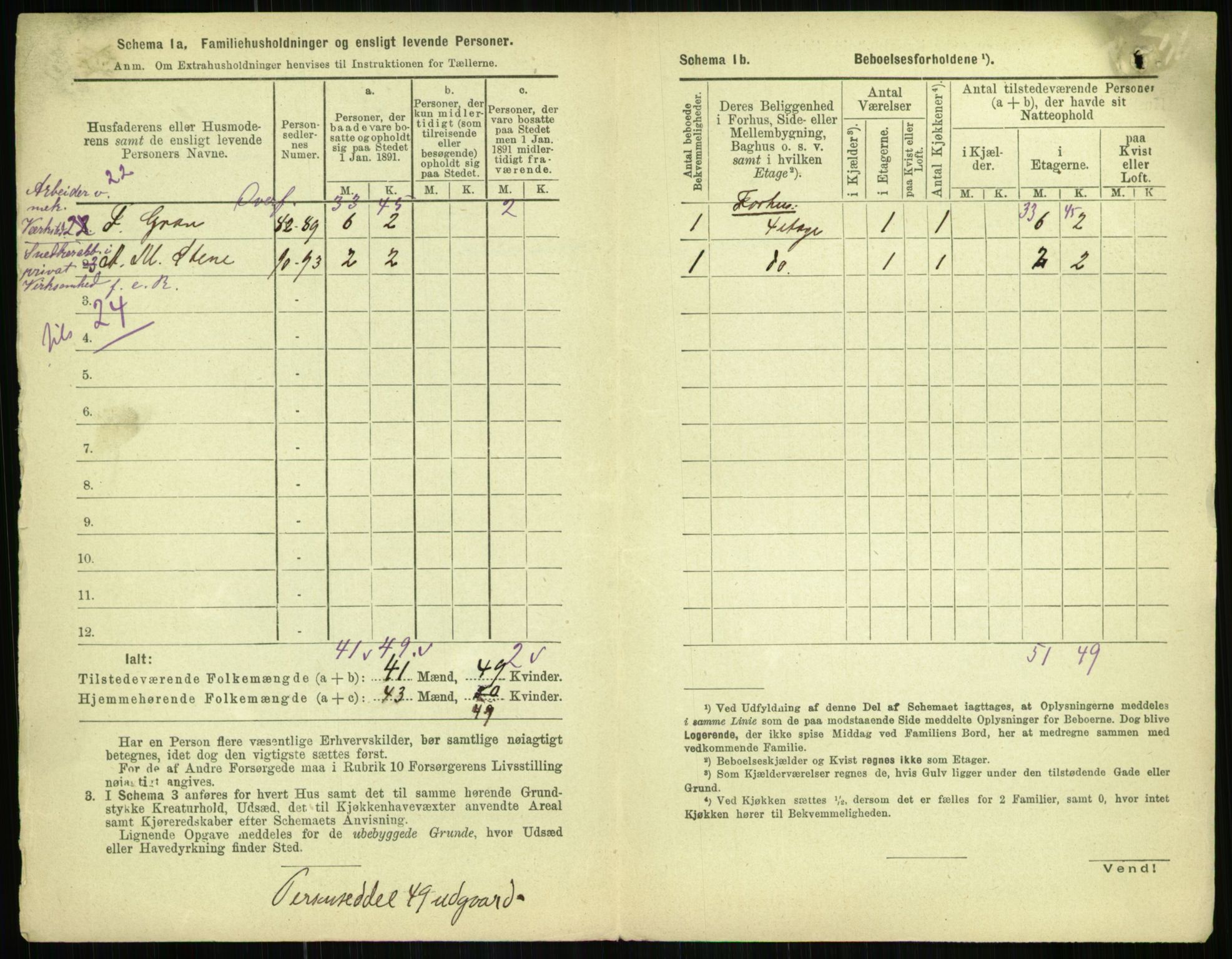 RA, 1891 census for 0301 Kristiania, 1891, p. 69231