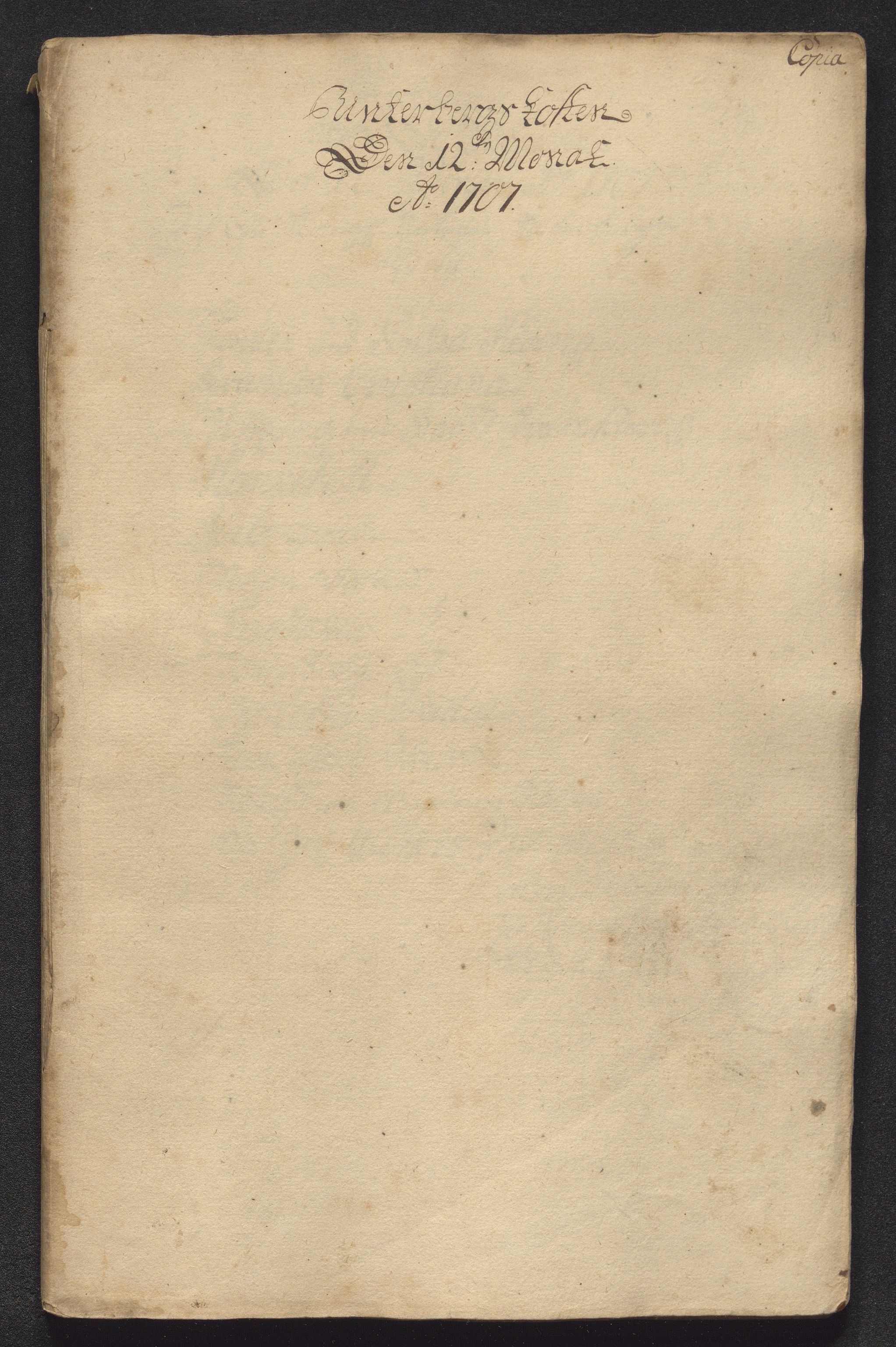 Kongsberg Sølvverk 1623-1816, AV/SAKO-EA-3135/001/D/Dc/Dcd/L0092: Utgiftsregnskap for gruver m.m., 1707, p. 443