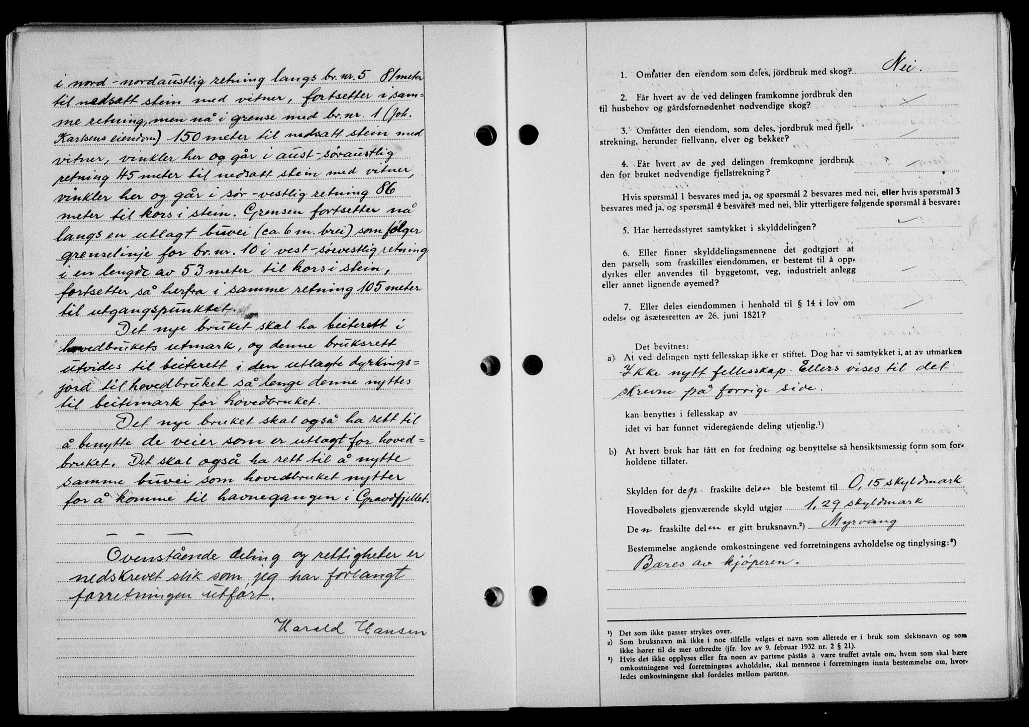 Lofoten sorenskriveri, SAT/A-0017/1/2/2C/L0020a: Mortgage book no. 20a, 1948-1949, Diary no: : 2893/1948