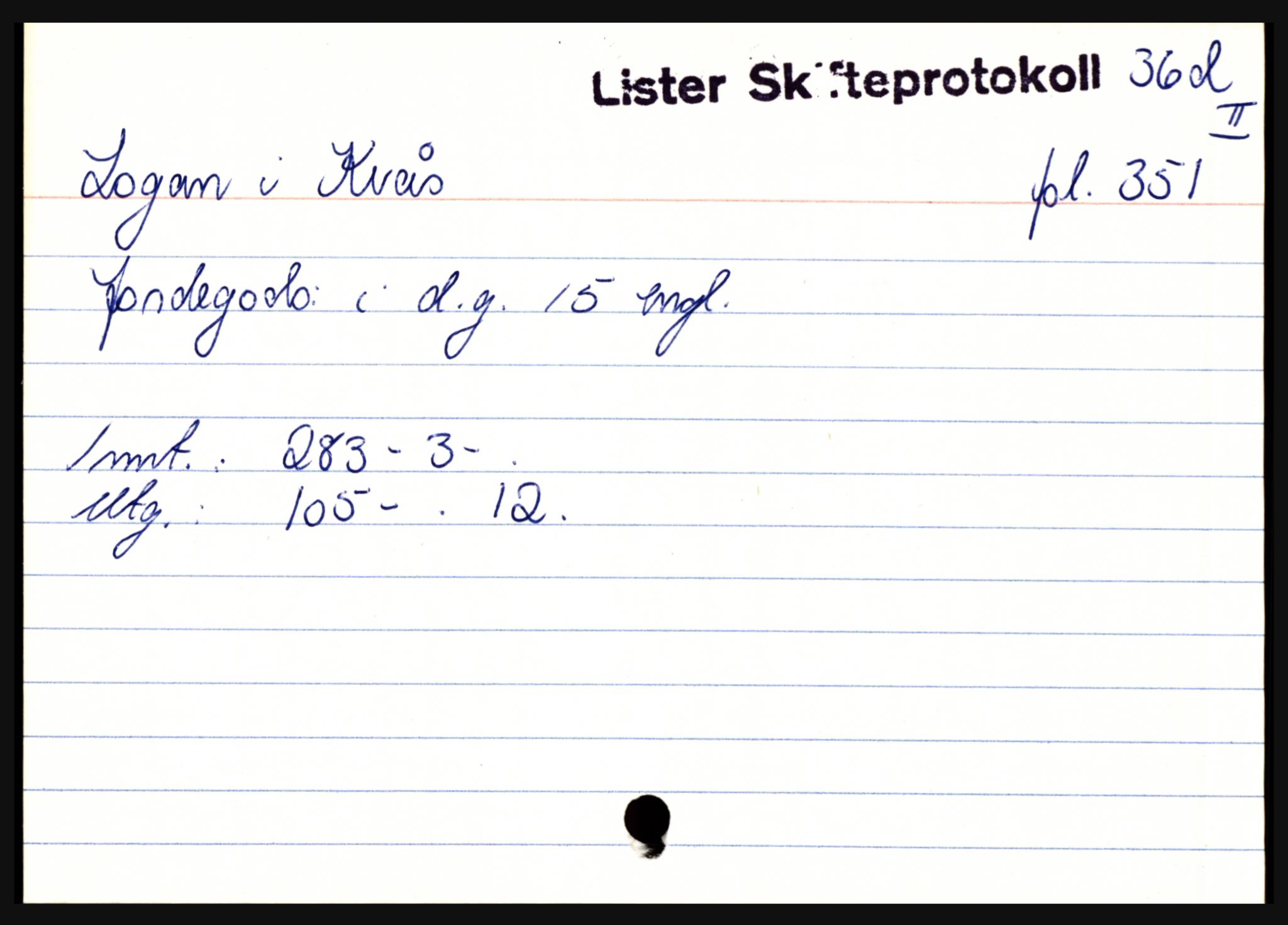 Lister sorenskriveri, AV/SAK-1221-0003/H, p. 24101