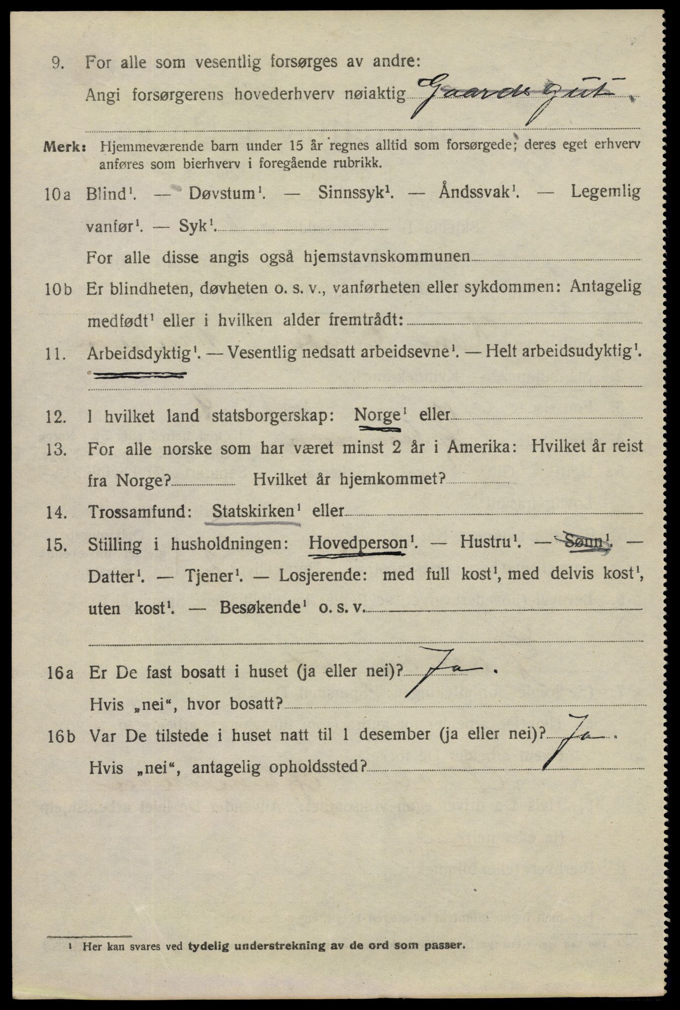 SAO, 1920 census for Fredrikstad, 1920, p. 39214