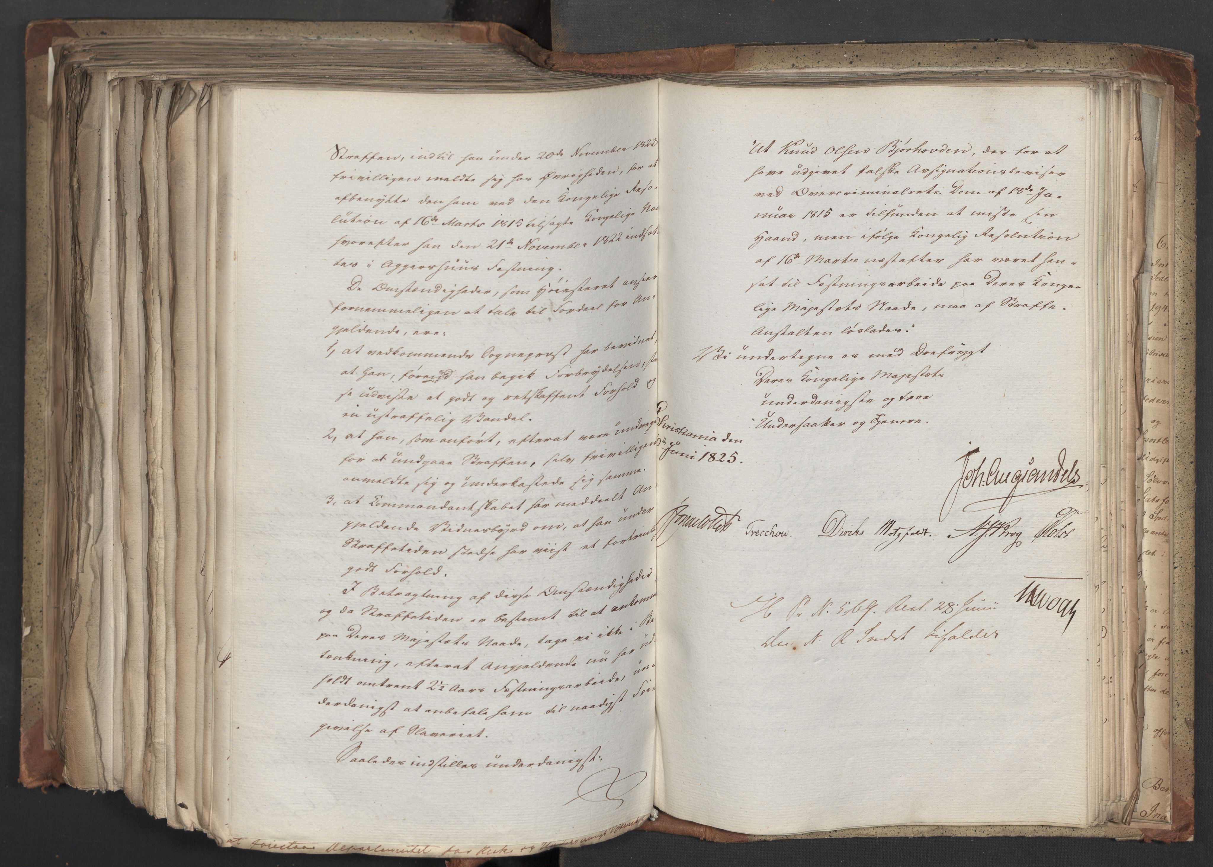 Statsrådsavdelingen i Stockholm, AV/RA-S-1003/D/Da/L0042: Regjeringsinnstillinger nr. 2467-2705, 1825, p. 554