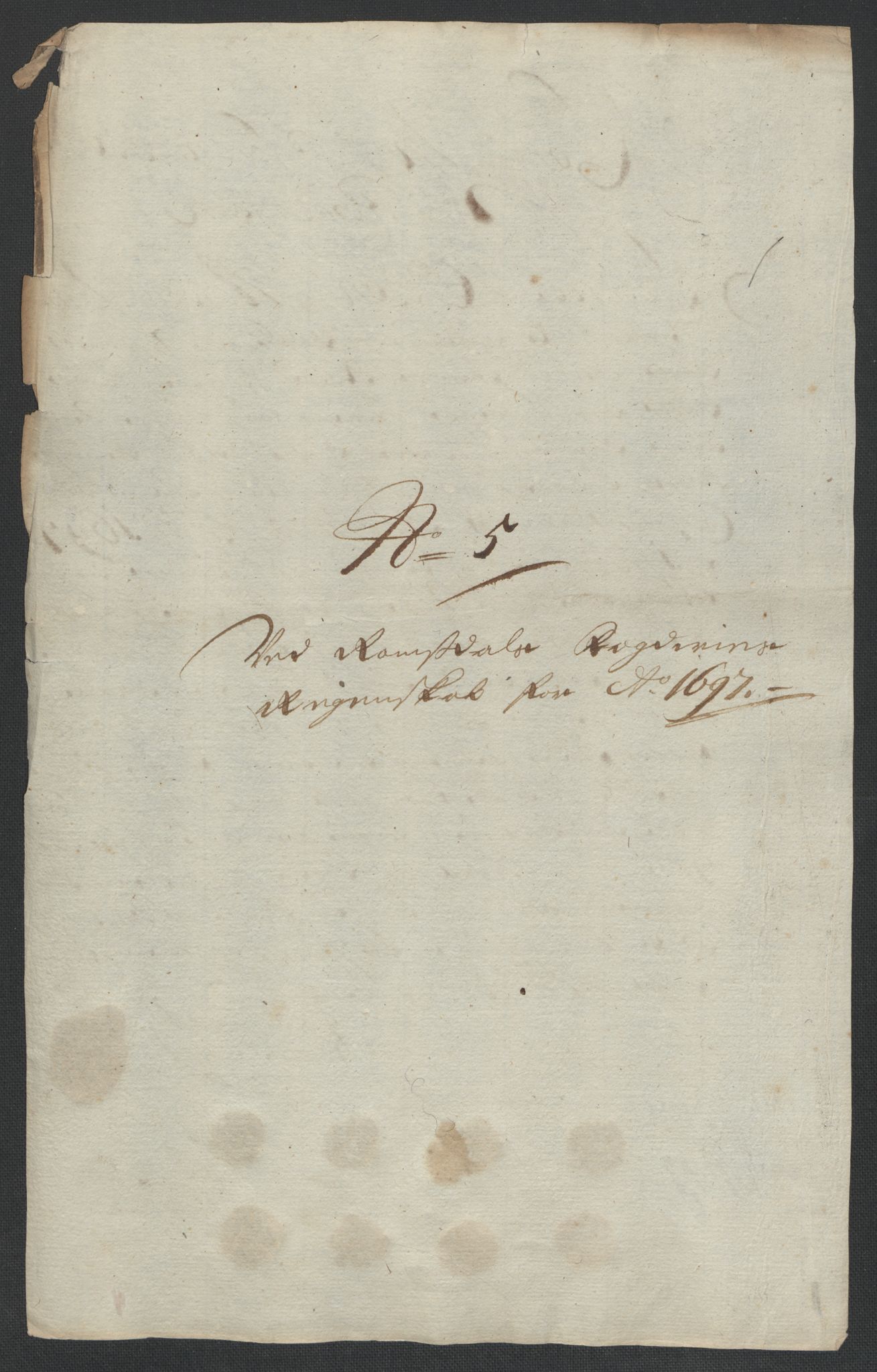 Rentekammeret inntil 1814, Reviderte regnskaper, Fogderegnskap, AV/RA-EA-4092/R55/L3653: Fogderegnskap Romsdal, 1697-1698, p. 206