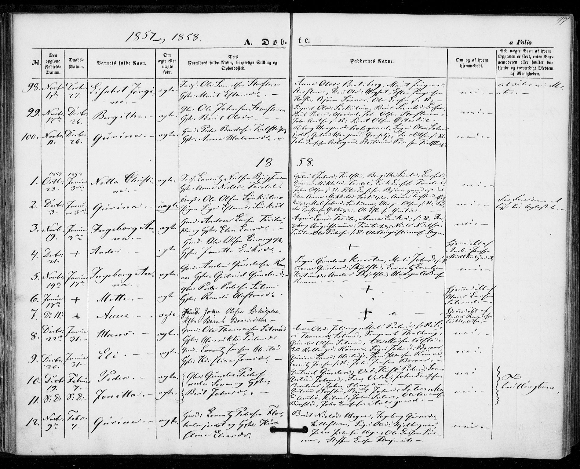 Ministerialprotokoller, klokkerbøker og fødselsregistre - Nord-Trøndelag, SAT/A-1458/703/L0028: Parish register (official) no. 703A01, 1850-1862, p. 47