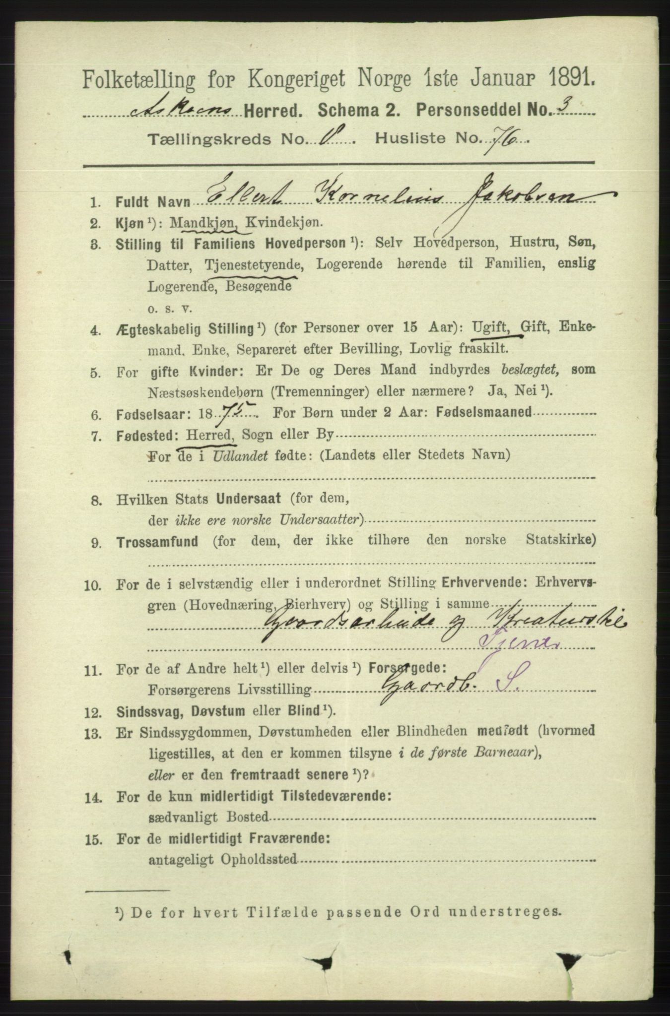 RA, 1891 census for 1247 Askøy, 1891, p. 5891