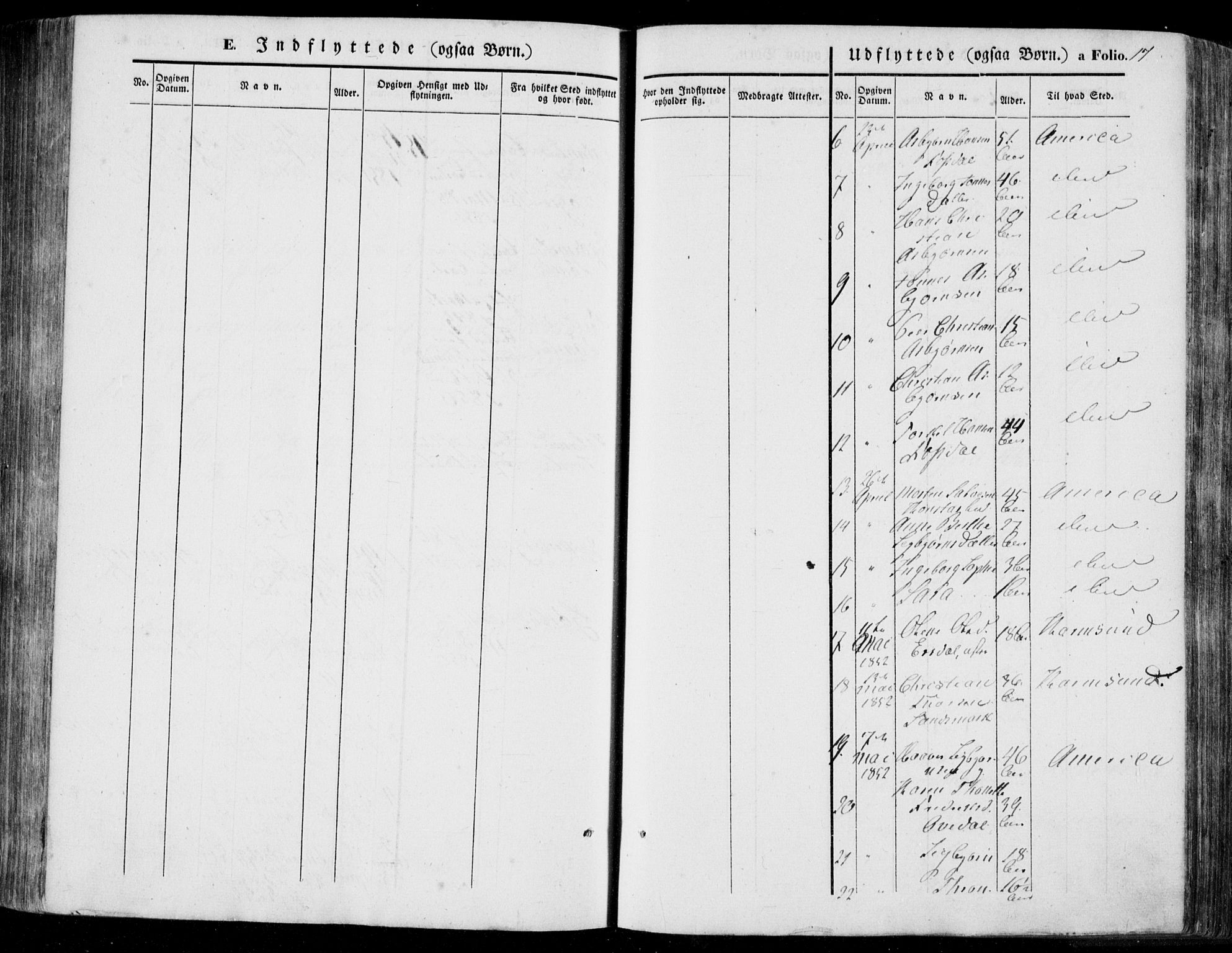 Bakke sokneprestkontor, SAK/1111-0002/F/Fa/Faa/L0005: Parish register (official) no. A 5, 1847-1855, p. 17