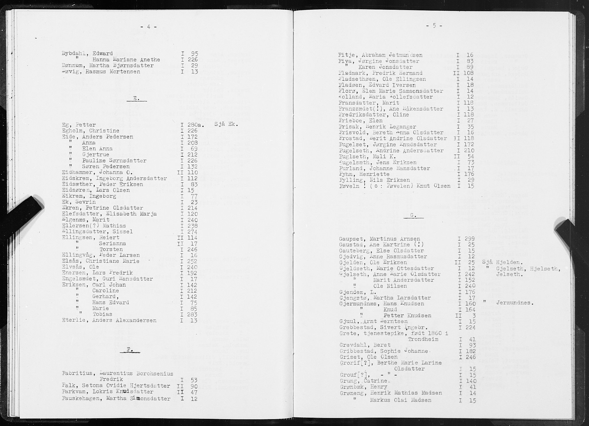 SAT, 1875 census for 1502P Molde, 1875, p. 4-5