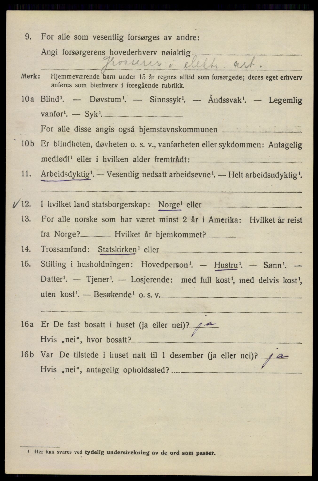 SAO, 1920 census for Kristiania, 1920, p. 202300
