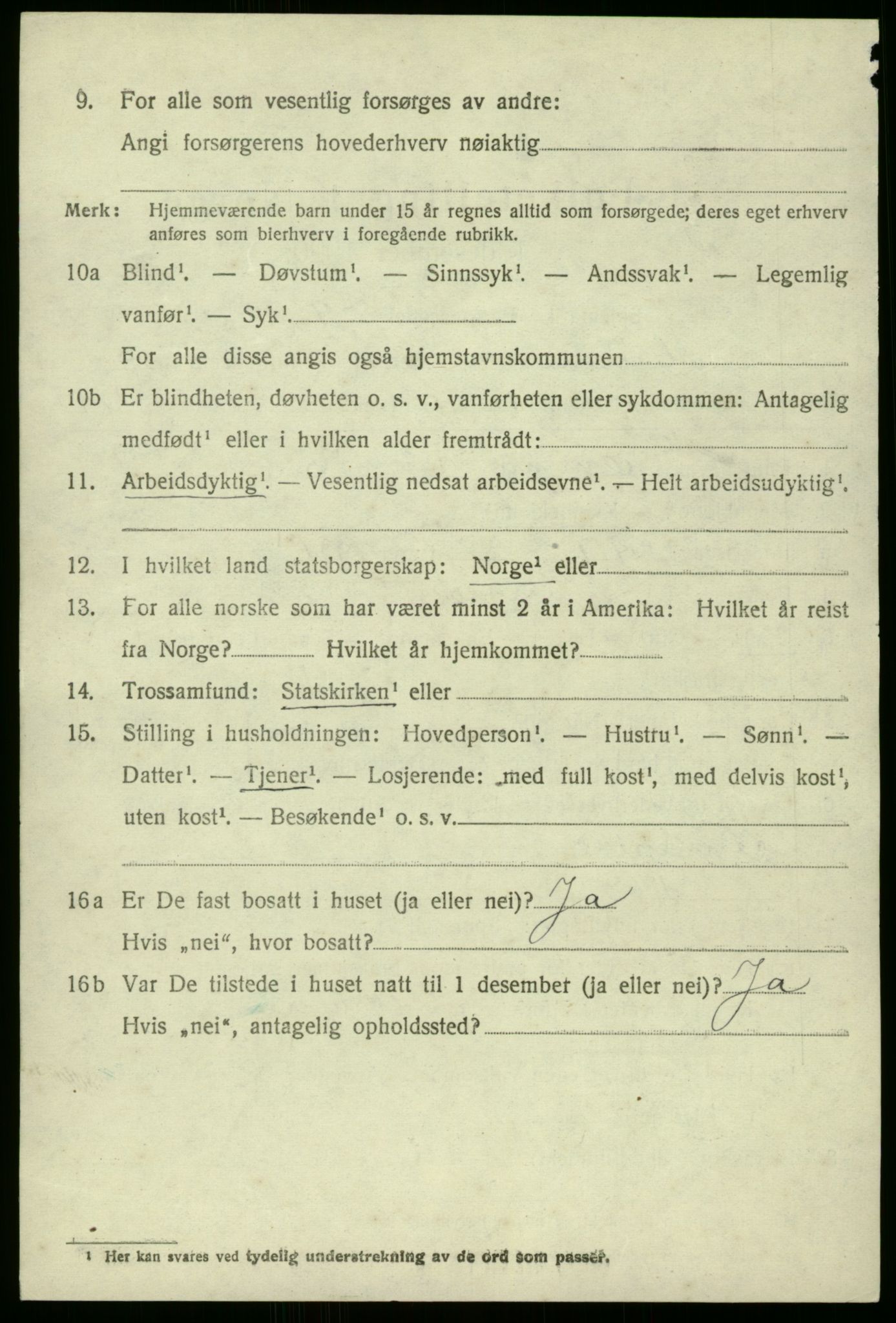 SAB, 1920 census for Manger, 1920, p. 5446