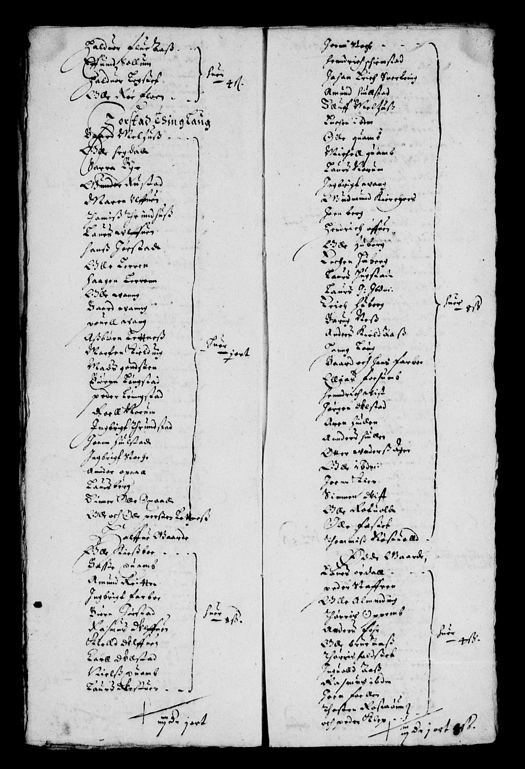 Rentekammeret inntil 1814, Reviderte regnskaper, Lensregnskaper, AV/RA-EA-5023/R/Rb/Rbw/L0114: Trondheim len, 1653-1654