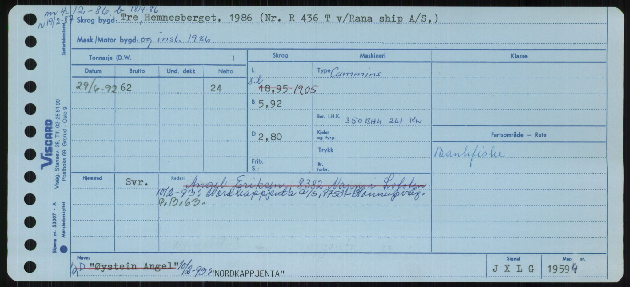 Sjøfartsdirektoratet med forløpere, Skipsmålingen, RA/S-1627/H/Ha/L0004/0001: Fartøy, Mas-R / Fartøy, Mas-Odd, p. 651