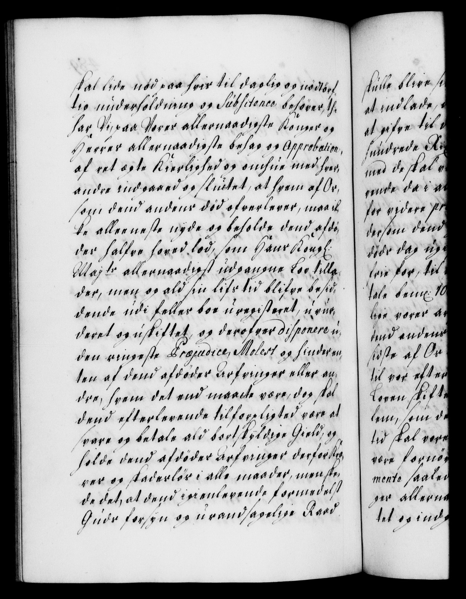 Danske Kanselli 1572-1799, AV/RA-EA-3023/F/Fc/Fca/Fcaa/L0021: Norske registre, 1712-1715, p. 489b