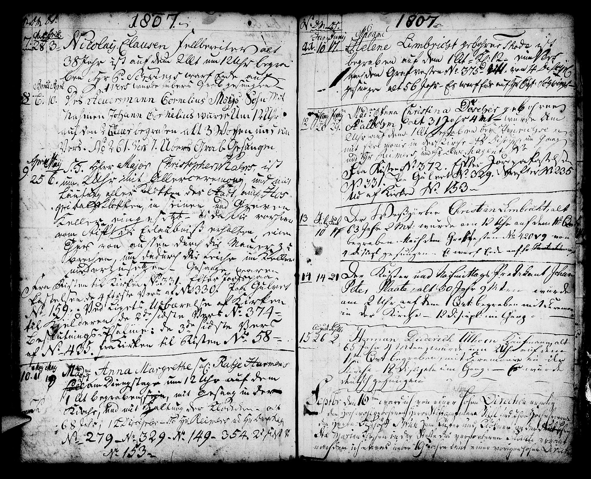 Mariakirken Sokneprestembete, AV/SAB-A-76901/H/Haa/L0002: Parish register (official) no. A 2, 1748-1807, p. 131