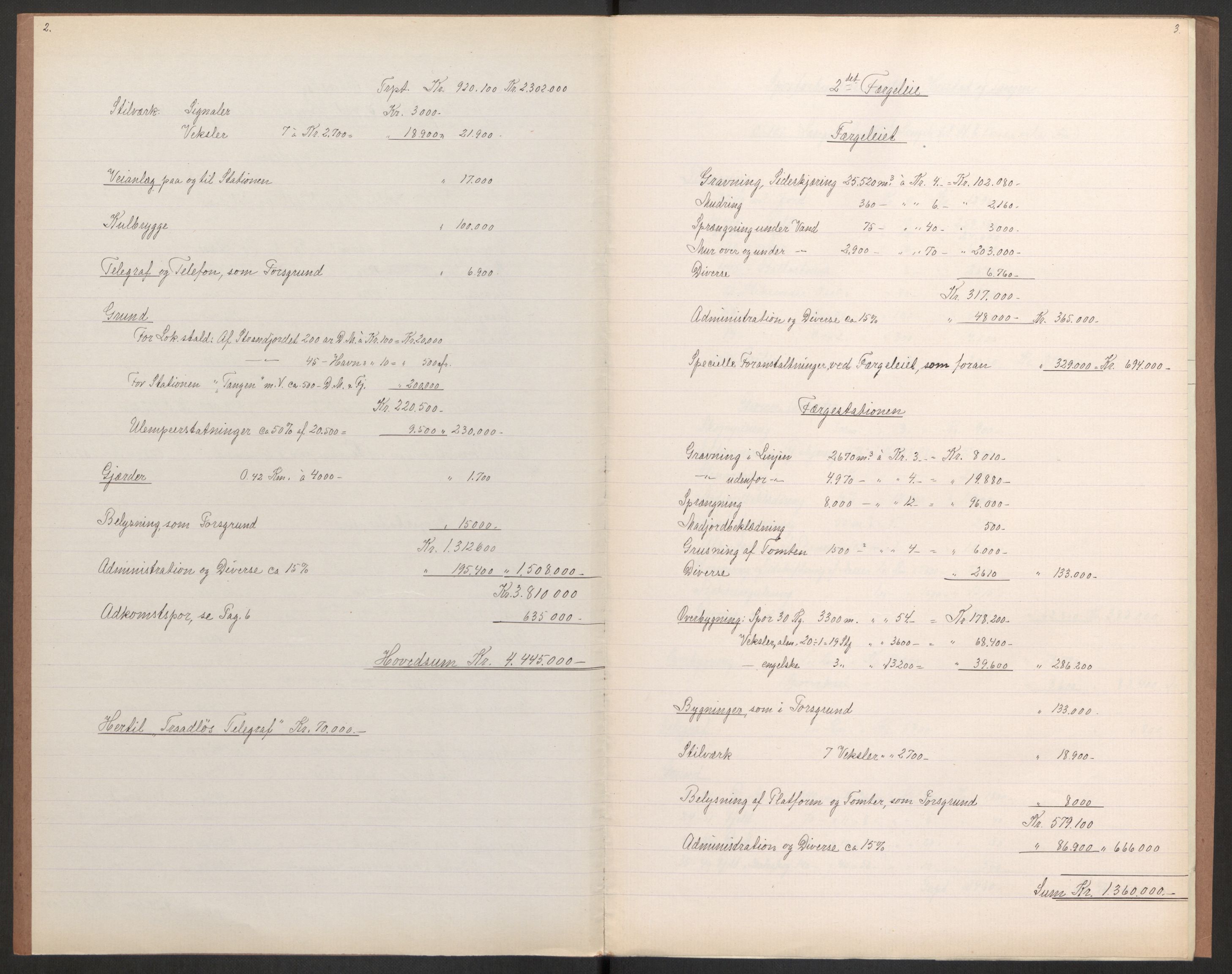 Norges Statsbaner, Baneavdelingen B, AV/RA-S-1619/1/F/Fa/L0042: NORGE-JYLLAND, 1920, p. 234
