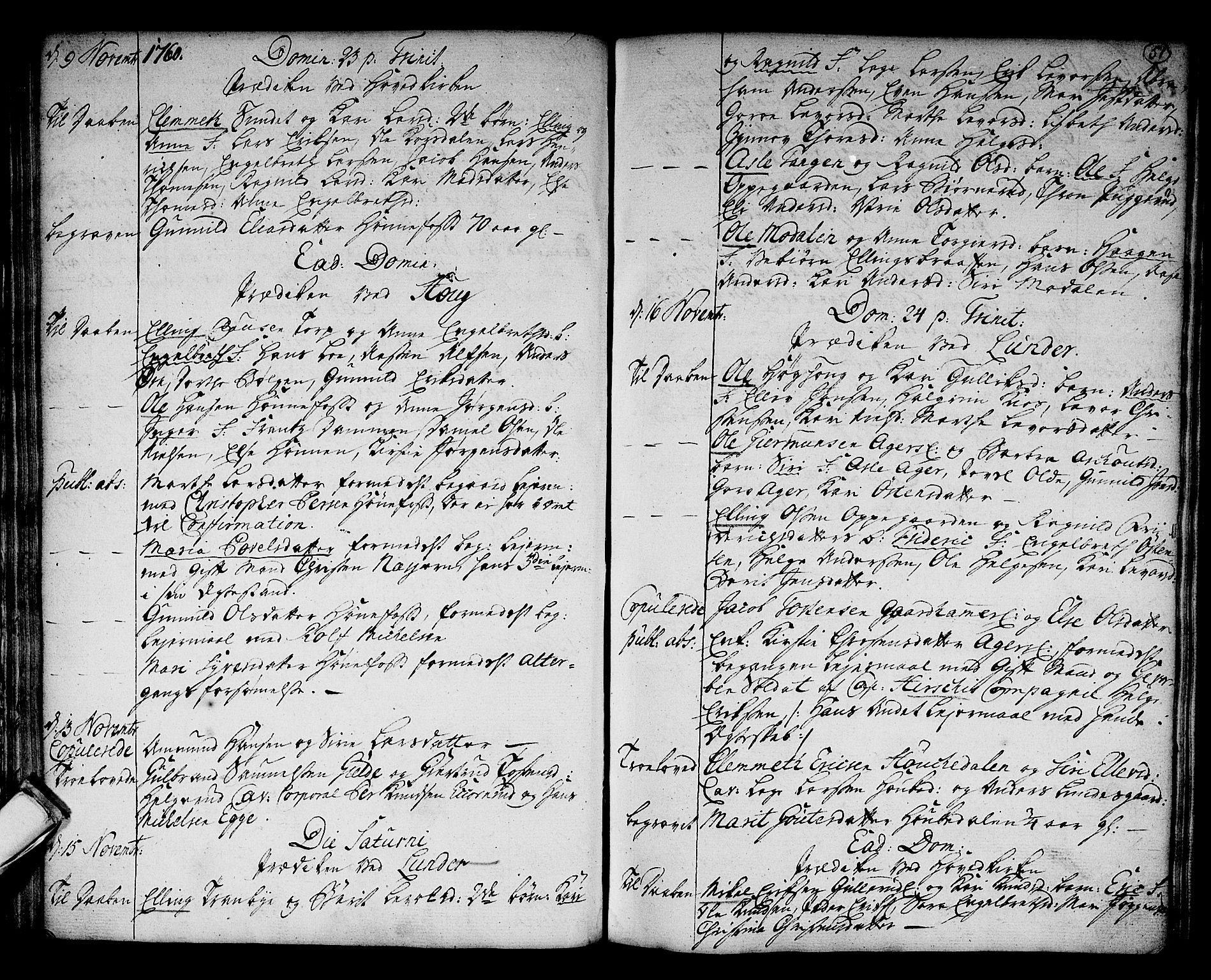 Norderhov kirkebøker, SAKO/A-237/F/Fa/L0004: Parish register (official) no. 4, 1758-1774, p. 51