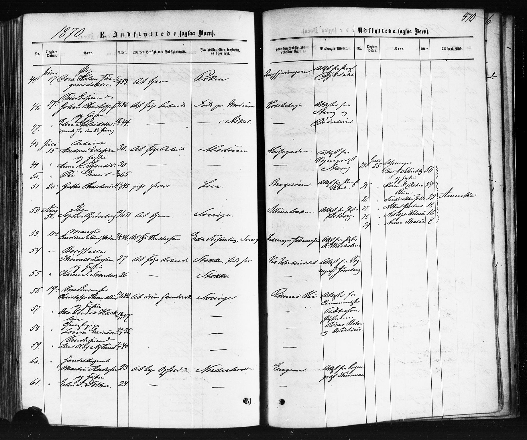 Bragernes kirkebøker, AV/SAKO-A-6/F/Fb/L0004: Parish register (official) no. II 4, 1869-1875, p. 470