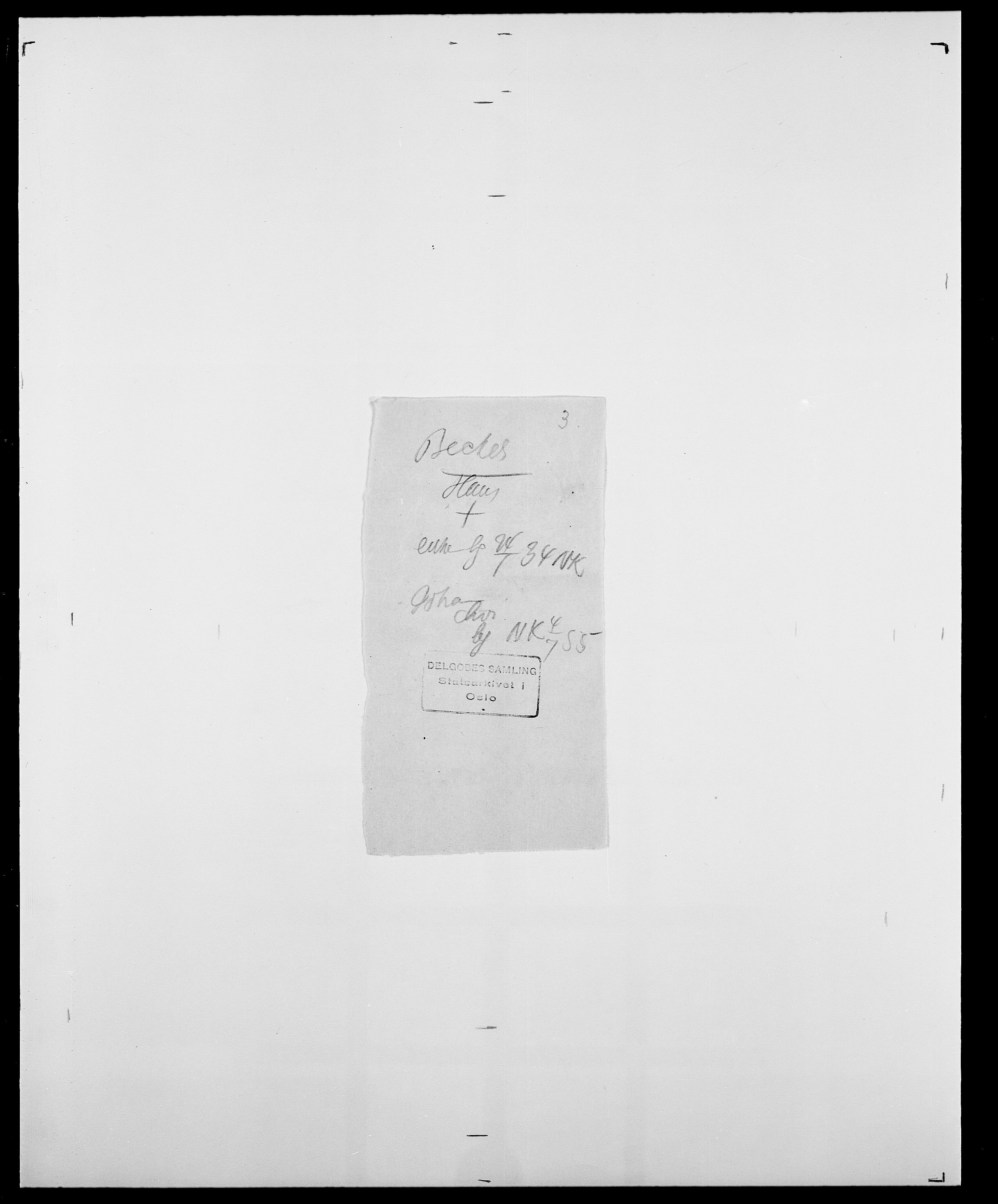 Delgobe, Charles Antoine - samling, AV/SAO-PAO-0038/D/Da/L0003: Barca - Bergen, p. 621