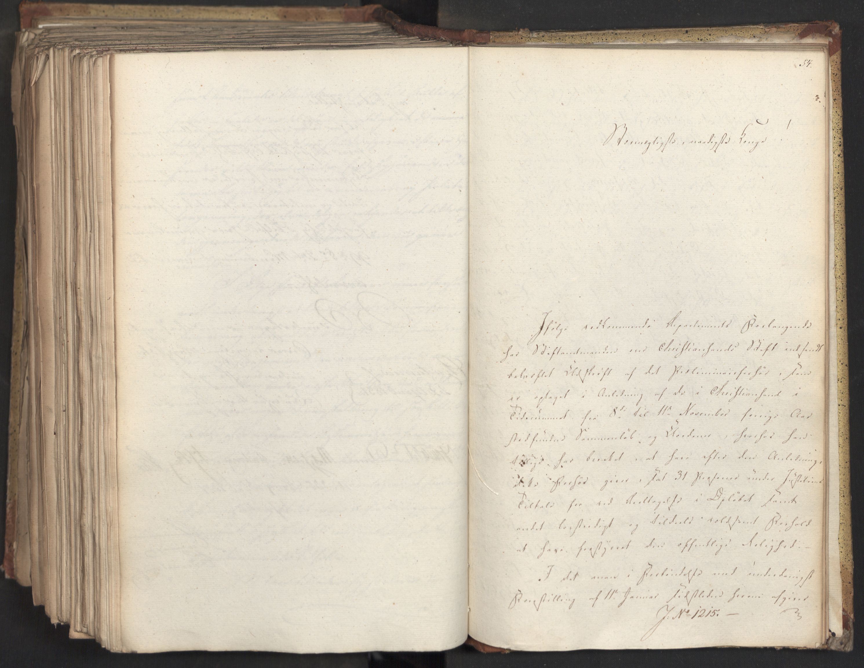 Statsrådsavdelingen i Stockholm, AV/RA-S-1003/D/Da/L0070: Regjeringsinnstillinger nr. 1047-1221, 1831, p. 595