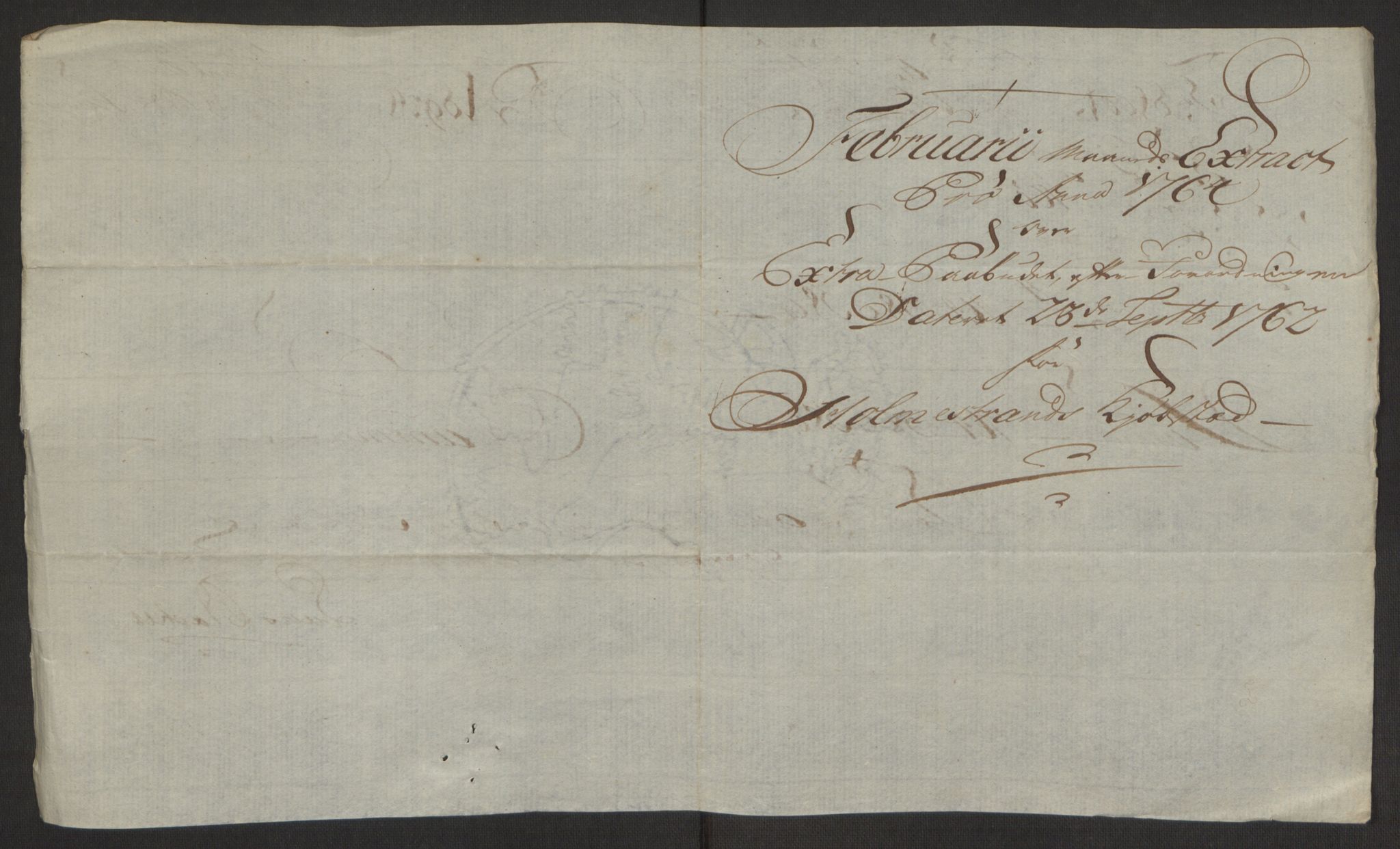 Rentekammeret inntil 1814, Reviderte regnskaper, Byregnskaper, AV/RA-EA-4066/R/Rh/L0163/0001: [H4] Kontribusjonsregnskap / Ekstraskatt, Holmestrand, 1762-1772, p. 126