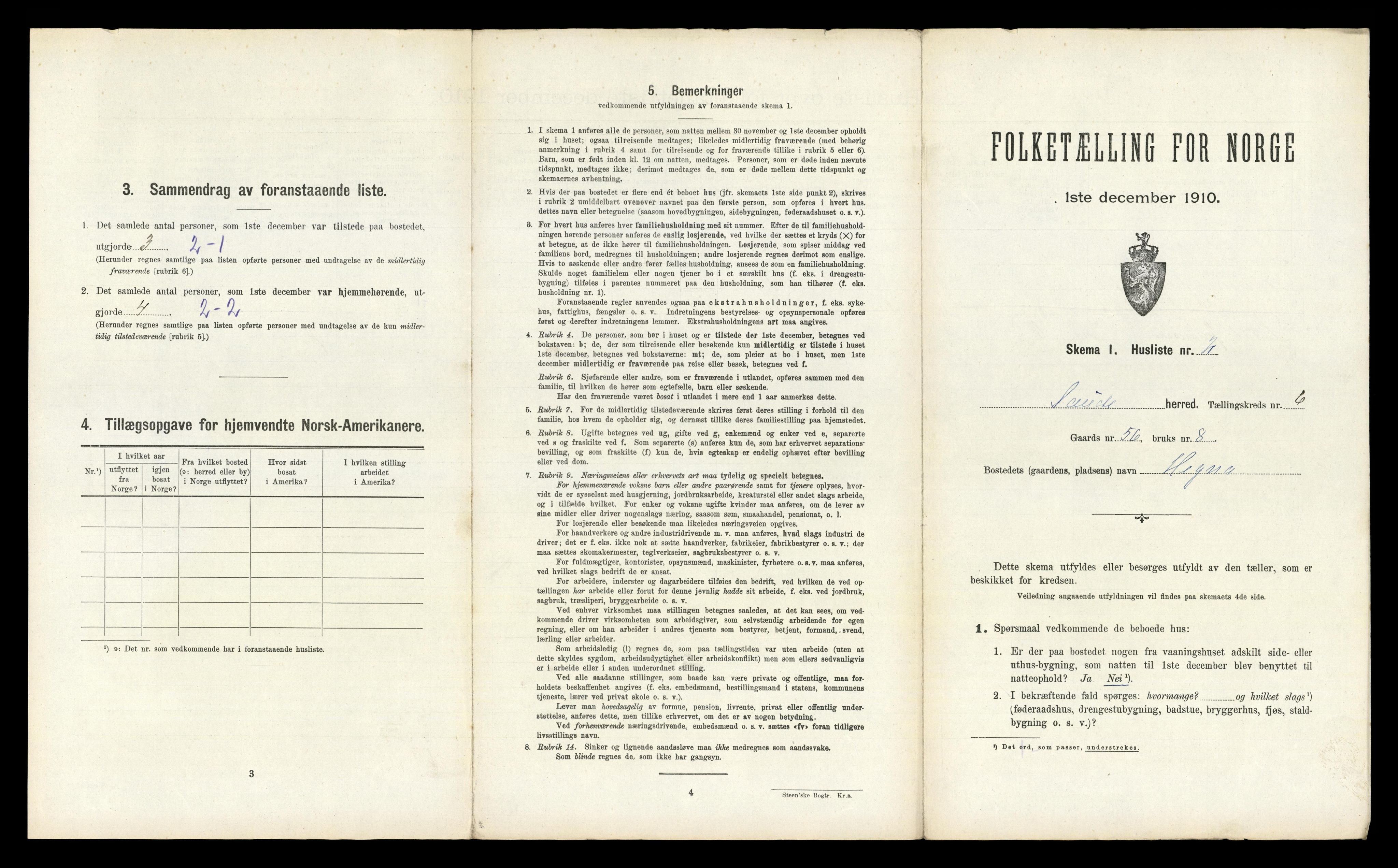 RA, 1910 census for Sauherad, 1910, p. 623