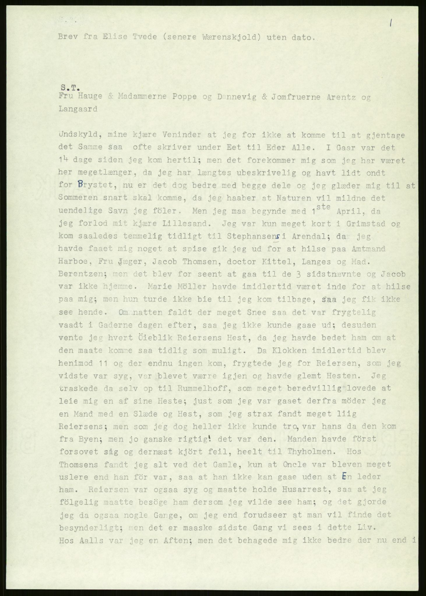 Samlinger til kildeutgivelse, Amerikabrevene, AV/RA-EA-4057/F/L0027: Innlån fra Aust-Agder: Dannevig - Valsgård, 1838-1914, p. 7