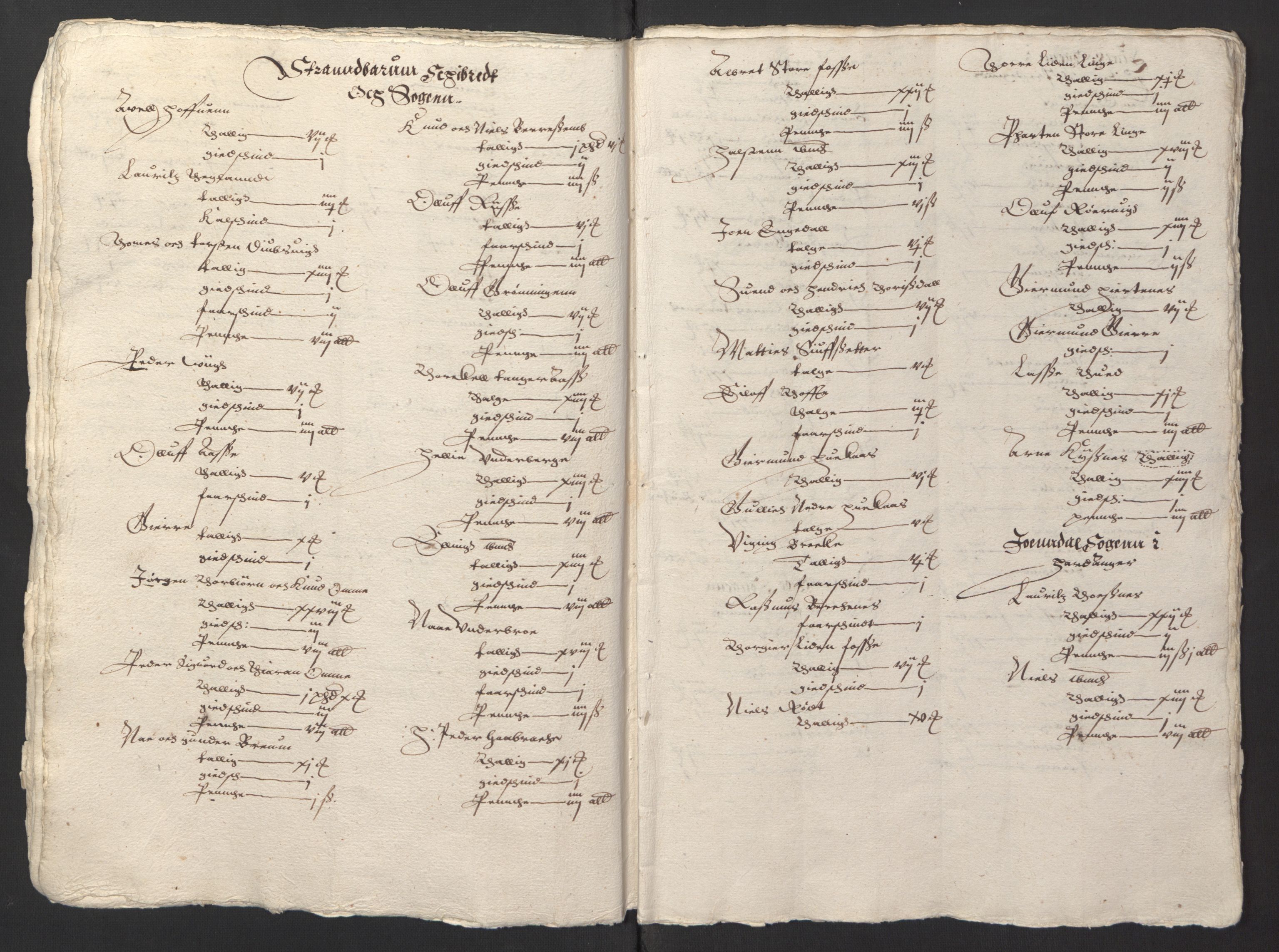 Stattholderembetet 1572-1771, AV/RA-EA-2870/Ek/L0003/0001: Jordebøker til utlikning av garnisonsskatt 1624-1626: / Jordebøker for Bergenhus len, 1624-1625, p. 14