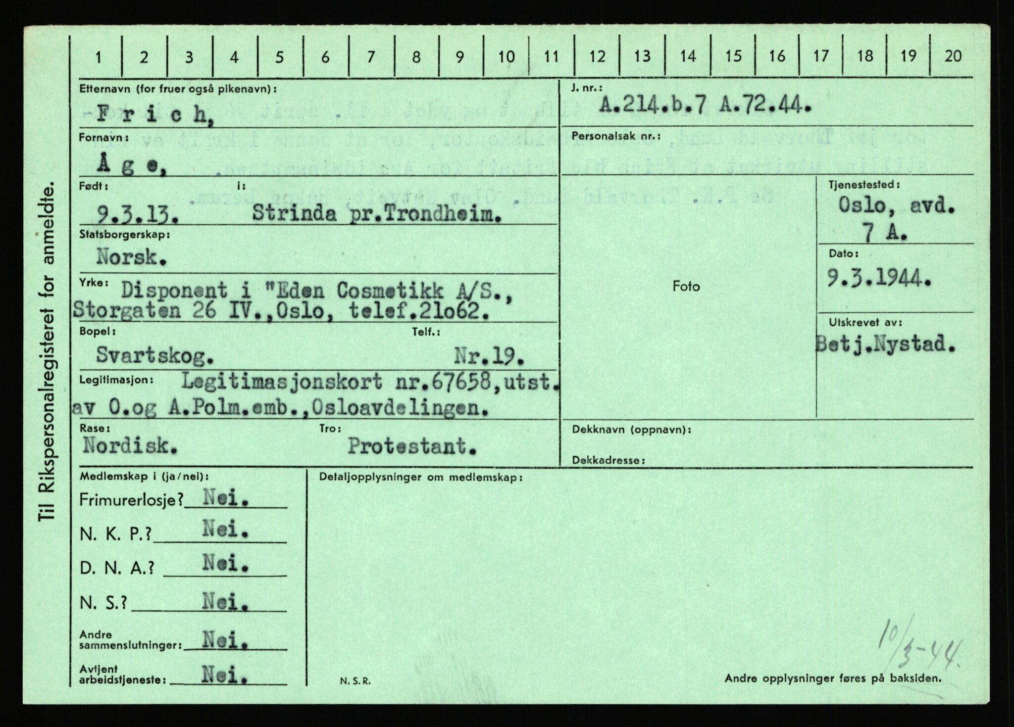 Statspolitiet - Hovedkontoret / Osloavdelingen, AV/RA-S-1329/C/Ca/L0004: Eid - funn av gjenstander	, 1943-1945, p. 4667