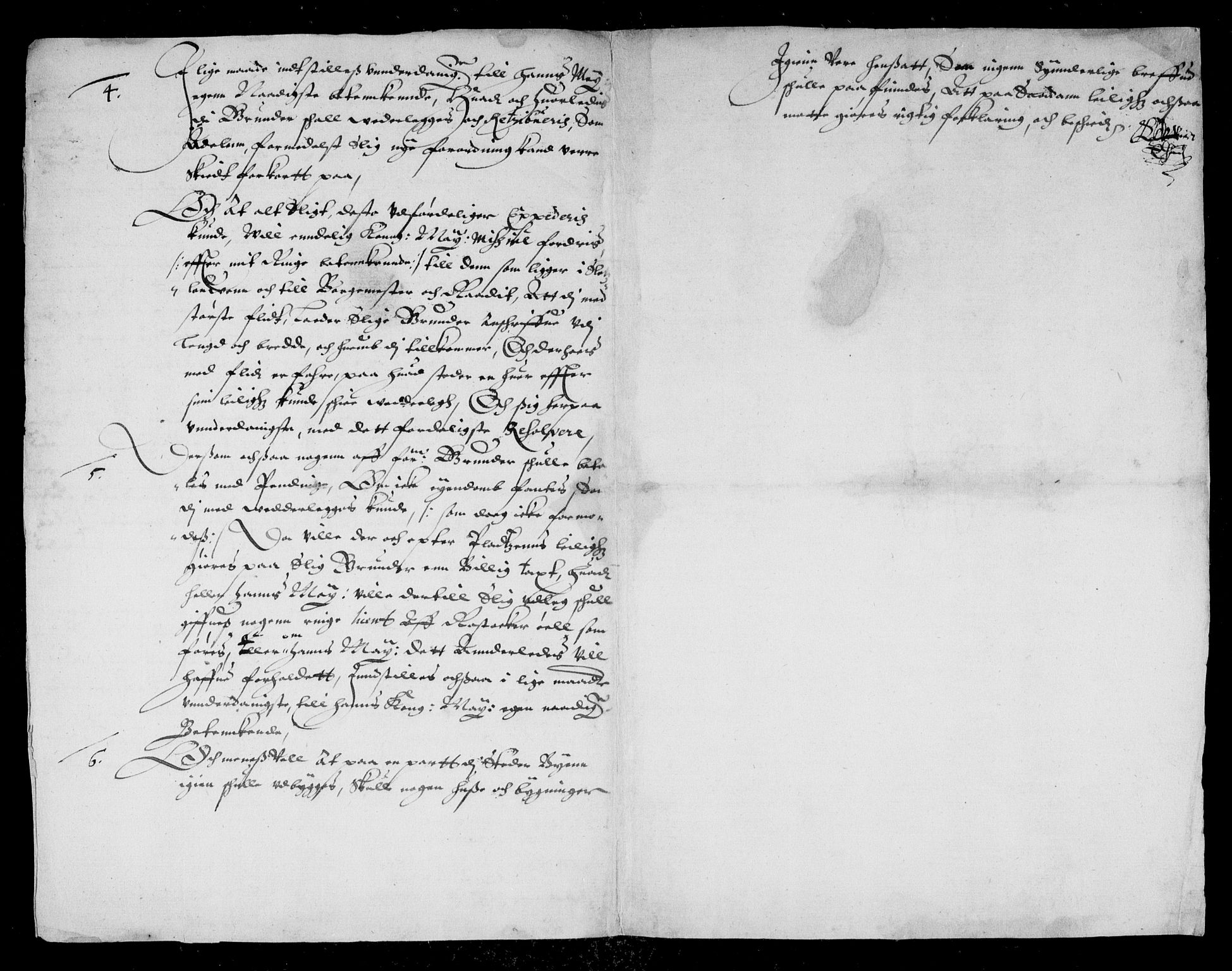 Danske Kanselli, Skapsaker, AV/RA-EA-4061/F/L0055: Skap 14, pakke 18A-18B, litra Ø, 1607-1704, p. 34