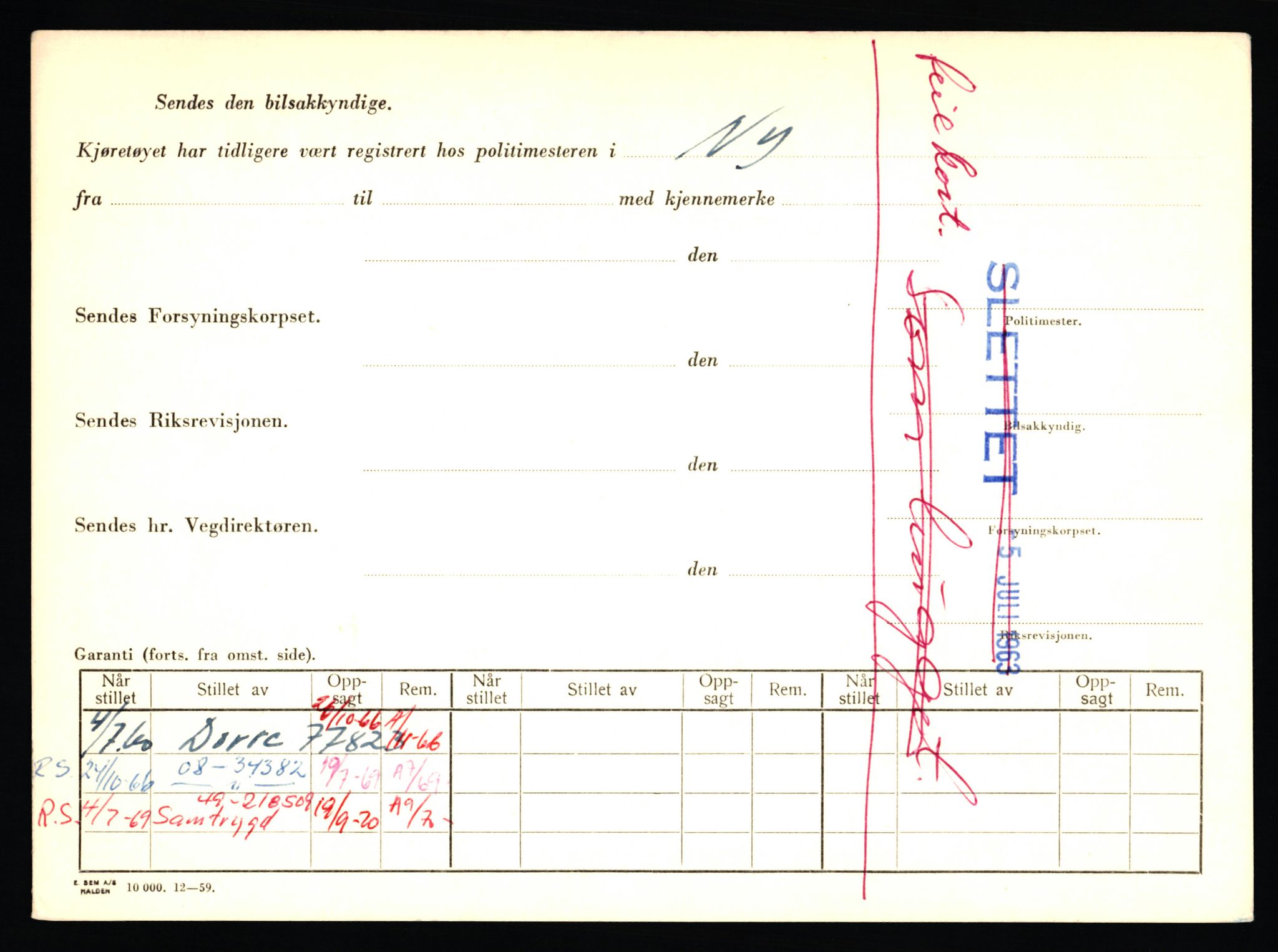 Stavanger trafikkstasjon, AV/SAST-A-101942/0/F/L0040: L-22800 - L-23999, 1930-1971, p. 2014