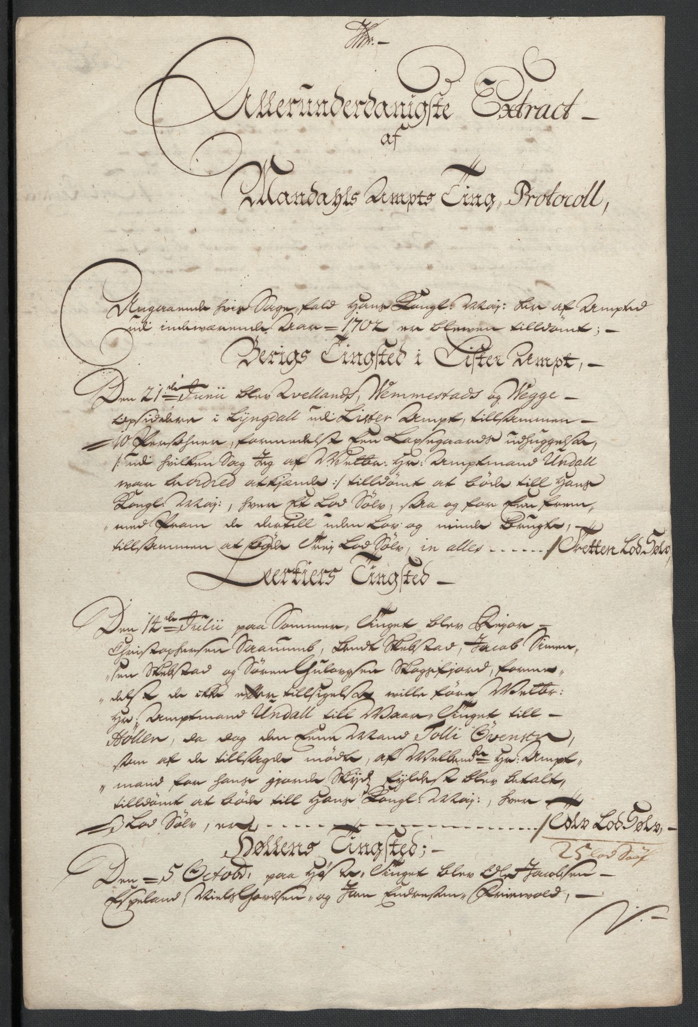 Rentekammeret inntil 1814, Reviderte regnskaper, Fogderegnskap, RA/EA-4092/R43/L2549: Fogderegnskap Lista og Mandal, 1701-1702, p. 266