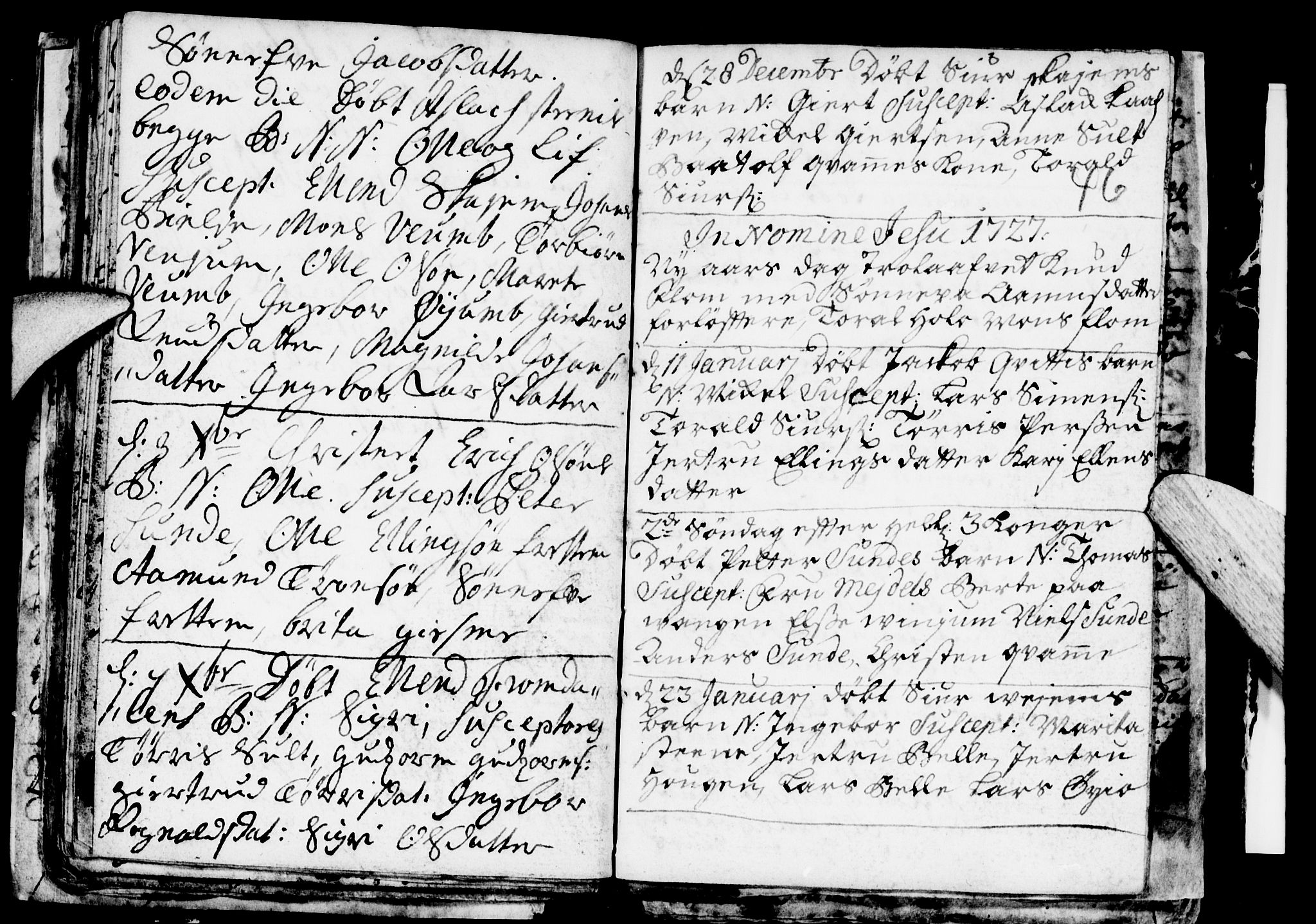 Aurland sokneprestembete, SAB/A-99937/H/Ha/Haa/L0001: Parish register (official) no. A 1, 1716-1734, p. 46