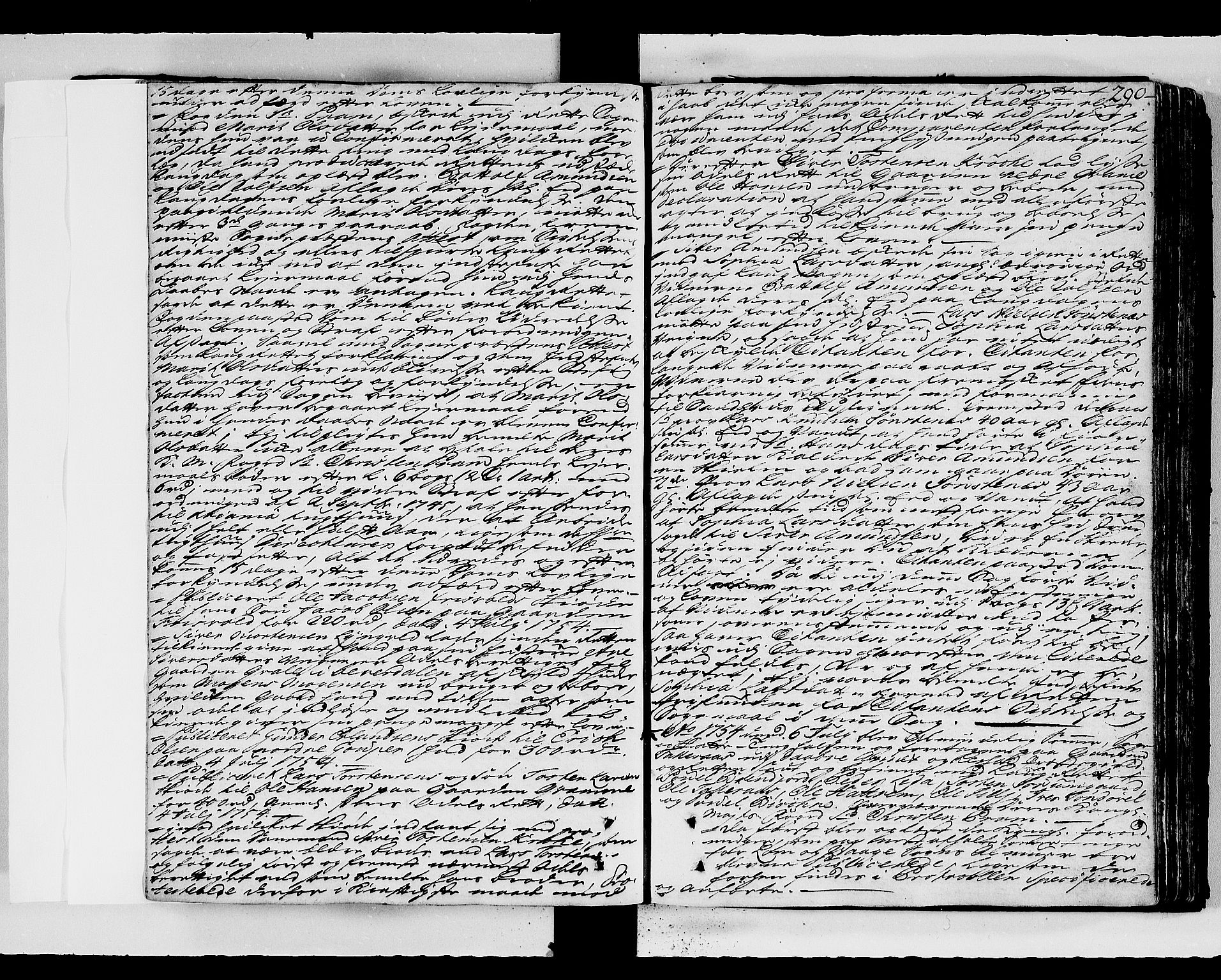 Nord-Gudbrandsdal tingrett, SAH/TING-002/G/Gb/L0006: Tingbok, 1752-1755, p. 289b-290a