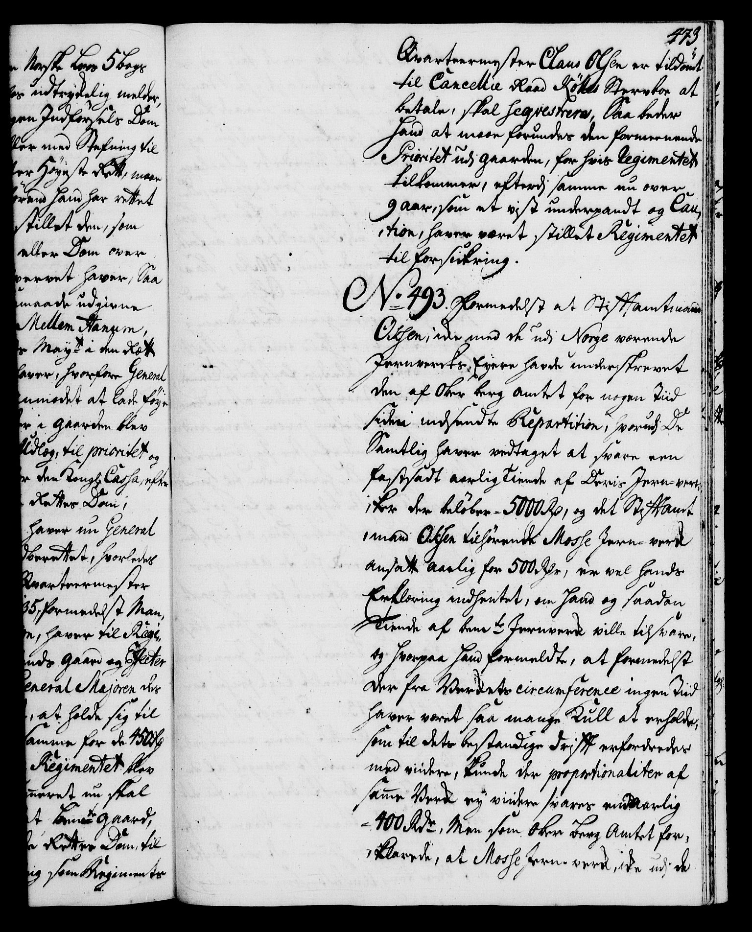 Rentekammeret, Kammerkanselliet, RA/EA-3111/G/Gh/Gha/L0025: Norsk ekstraktmemorialprotokoll (merket RK 53.70), 1743-1744, p. 473