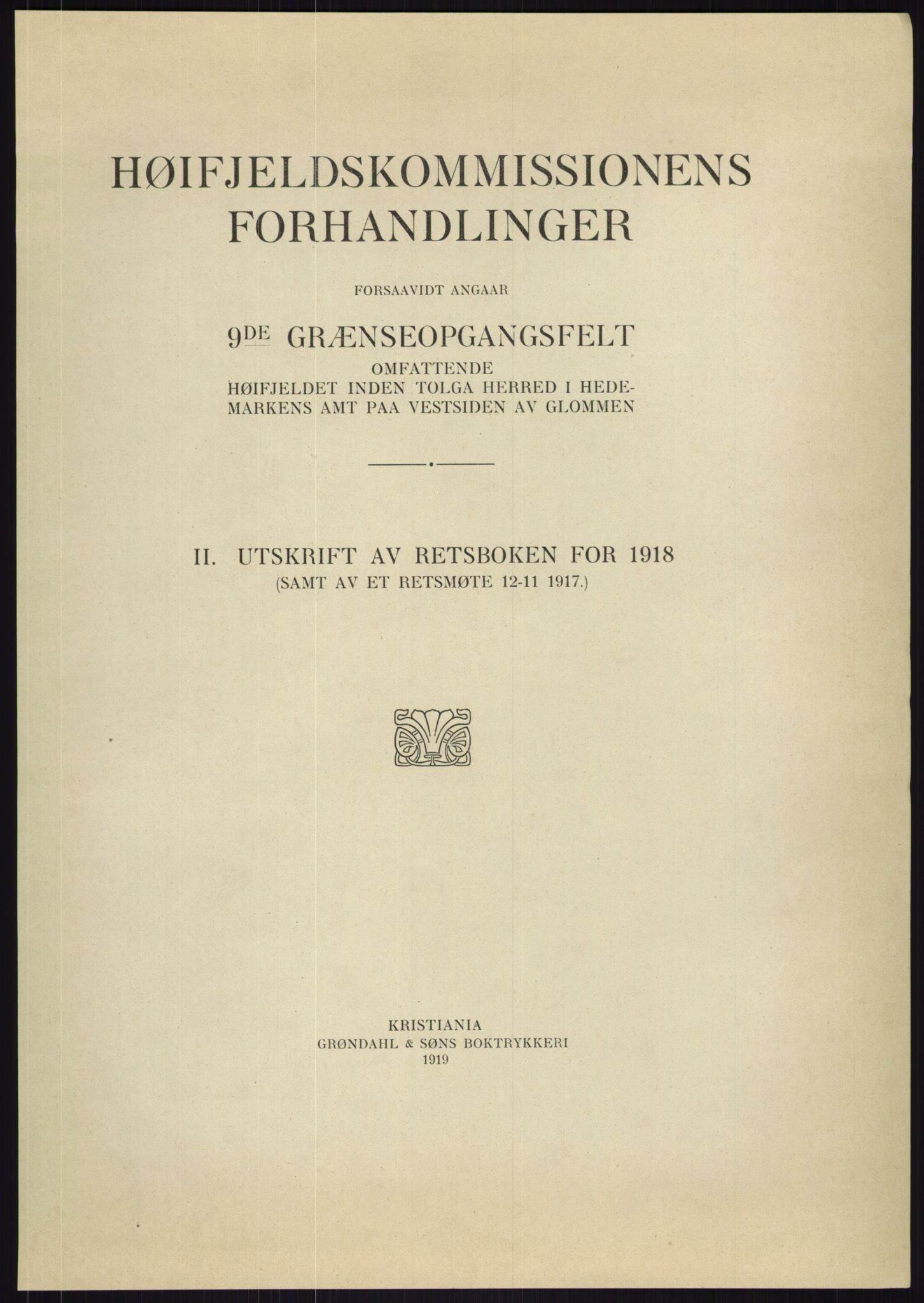 Høyfjellskommisjonen, AV/RA-S-1546/X/Xa/L0001: Nr. 1-33, 1909-1953, p. 4272