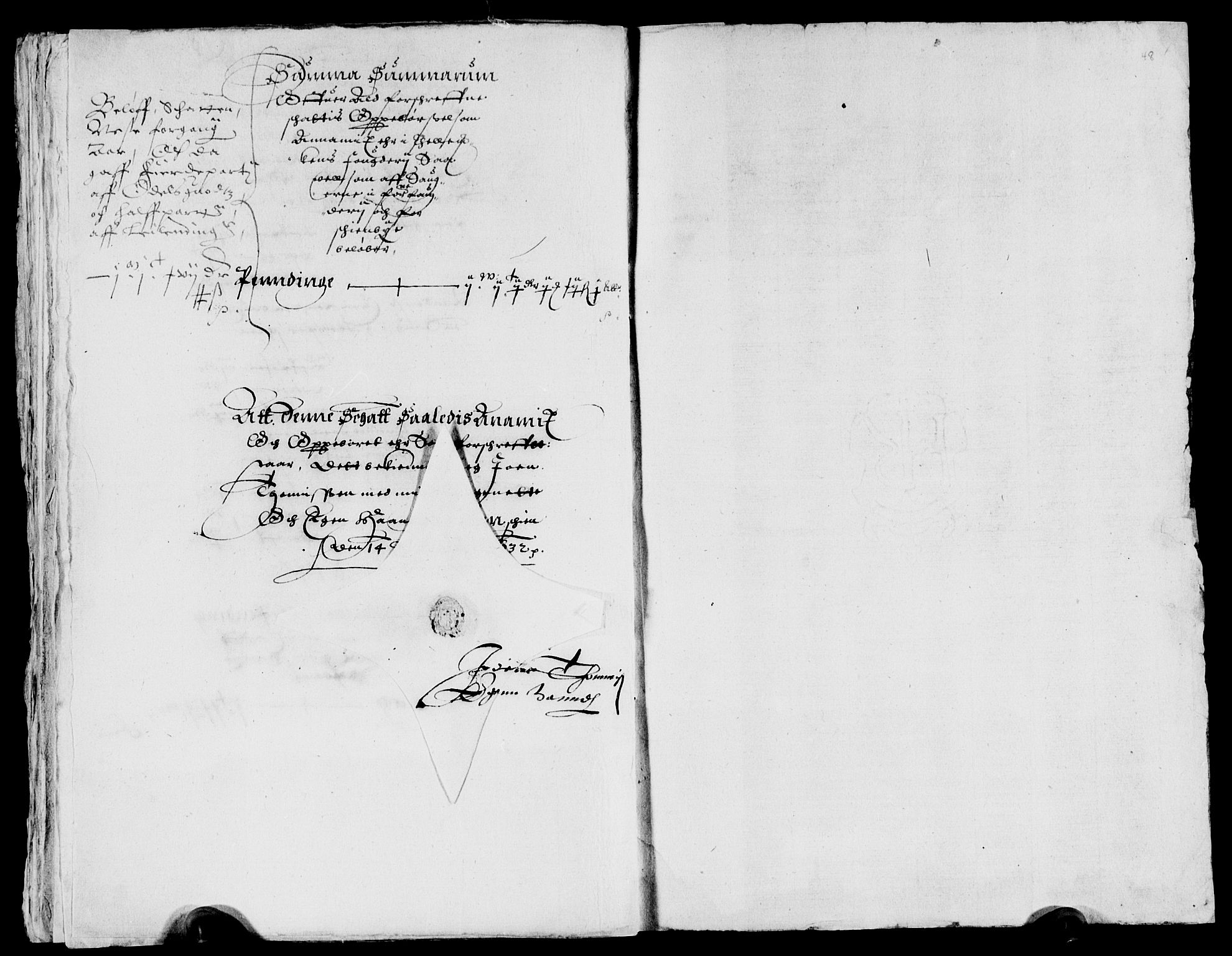 Rentekammeret inntil 1814, Reviderte regnskaper, Lensregnskaper, AV/RA-EA-5023/R/Rb/Rbp/L0016: Bratsberg len, 1632-1634