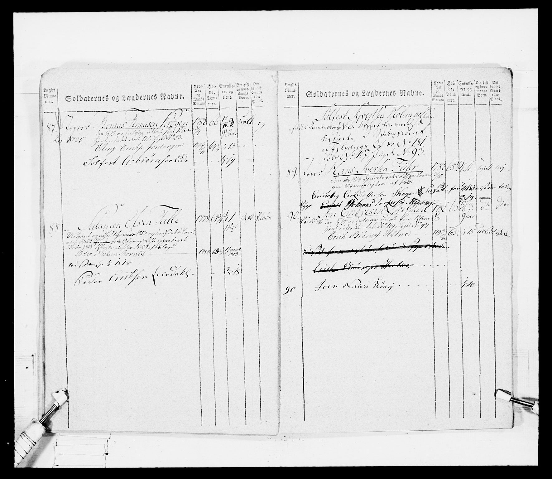 Generalitets- og kommissariatskollegiet, Det kongelige norske kommissariatskollegium, RA/EA-5420/E/Eh/L0099: Bergenhusiske nasjonale infanteriregiment, 1812, p. 97